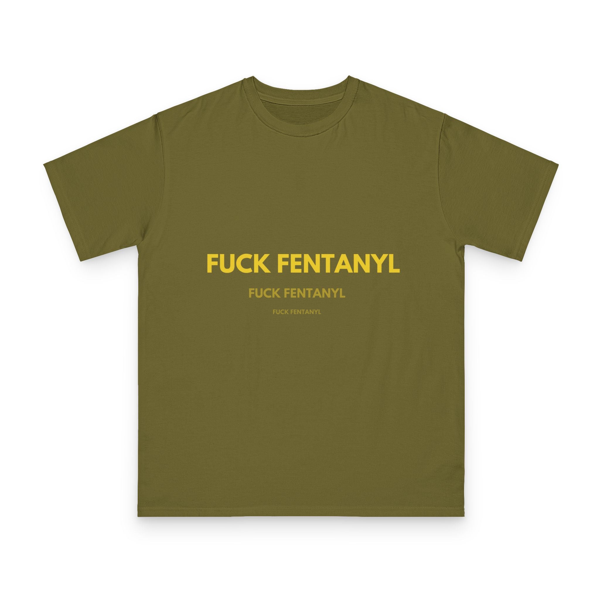 Anti-Fentanyl T-Shirt — Bold "FUCK FENTANYL" Awareness Tee