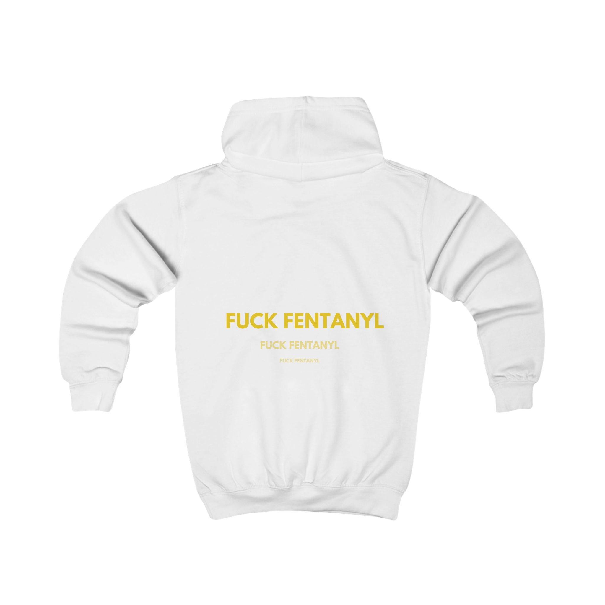 Kids Hoodie - “FUCK FENTANYL” Anti-Drug Awareness Youth Hoodie