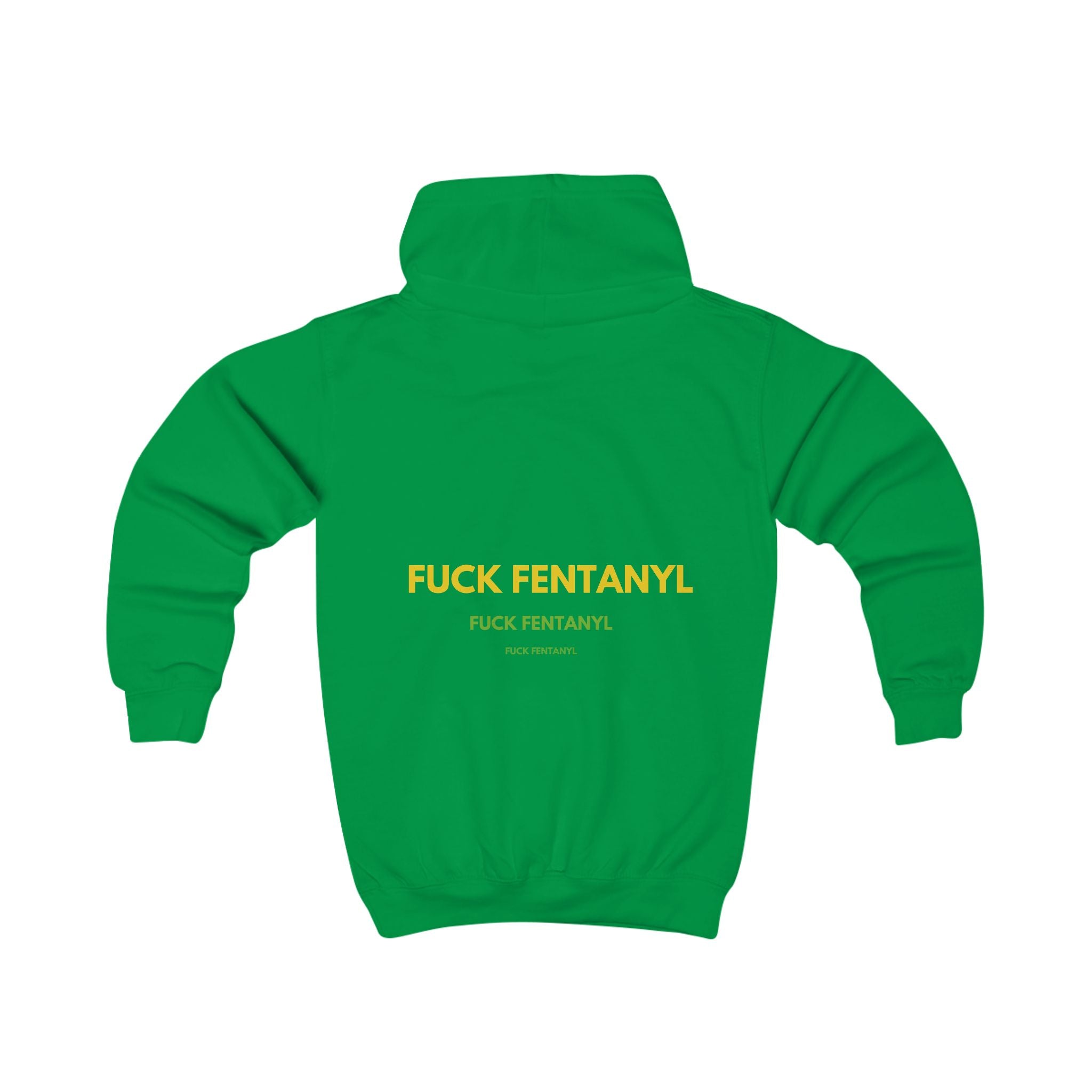 Kids Hoodie - “FUCK FENTANYL” Anti-Drug Awareness Youth Hoodie