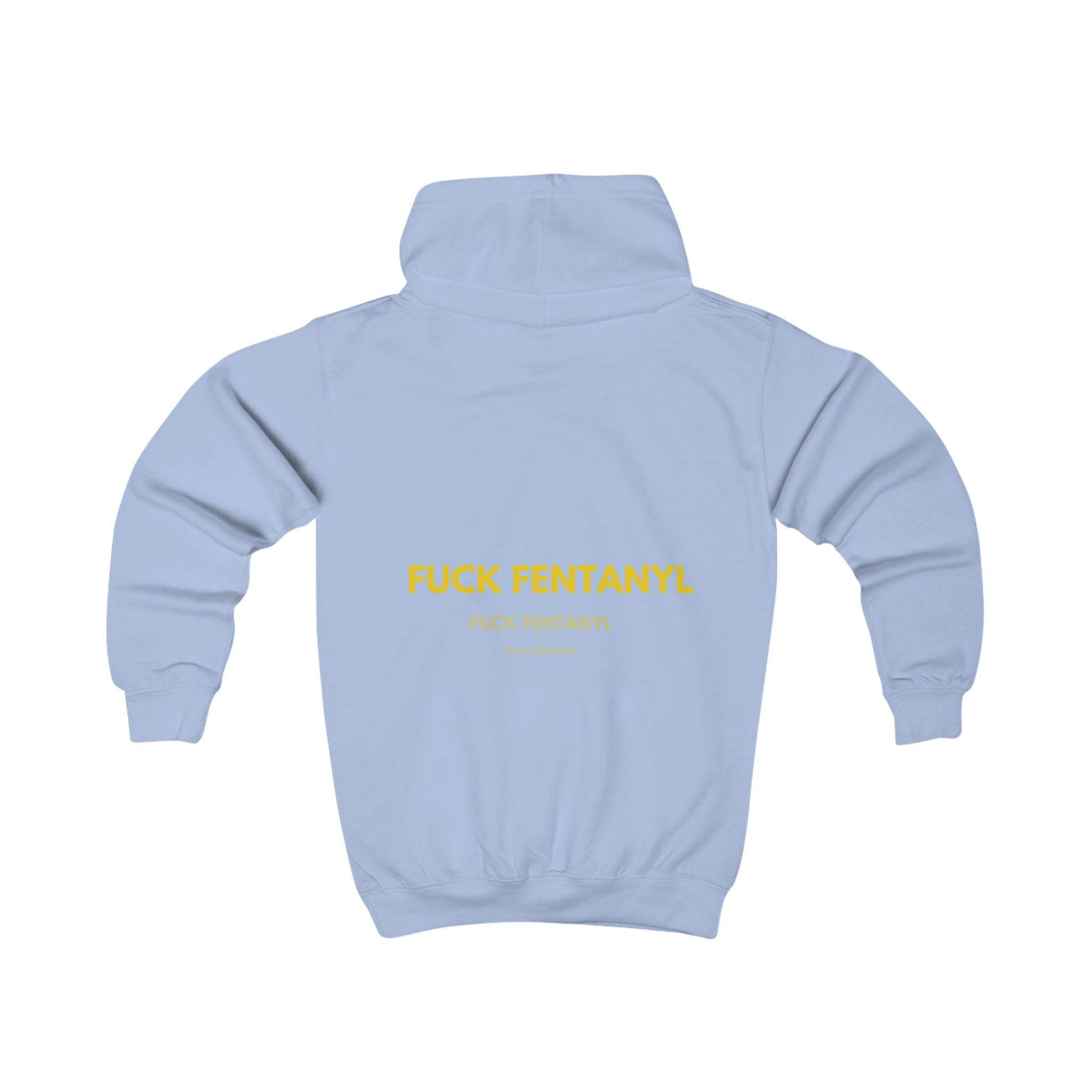 Kids Hoodie - “FUCK FENTANYL” Anti-Drug Awareness Youth Hoodie