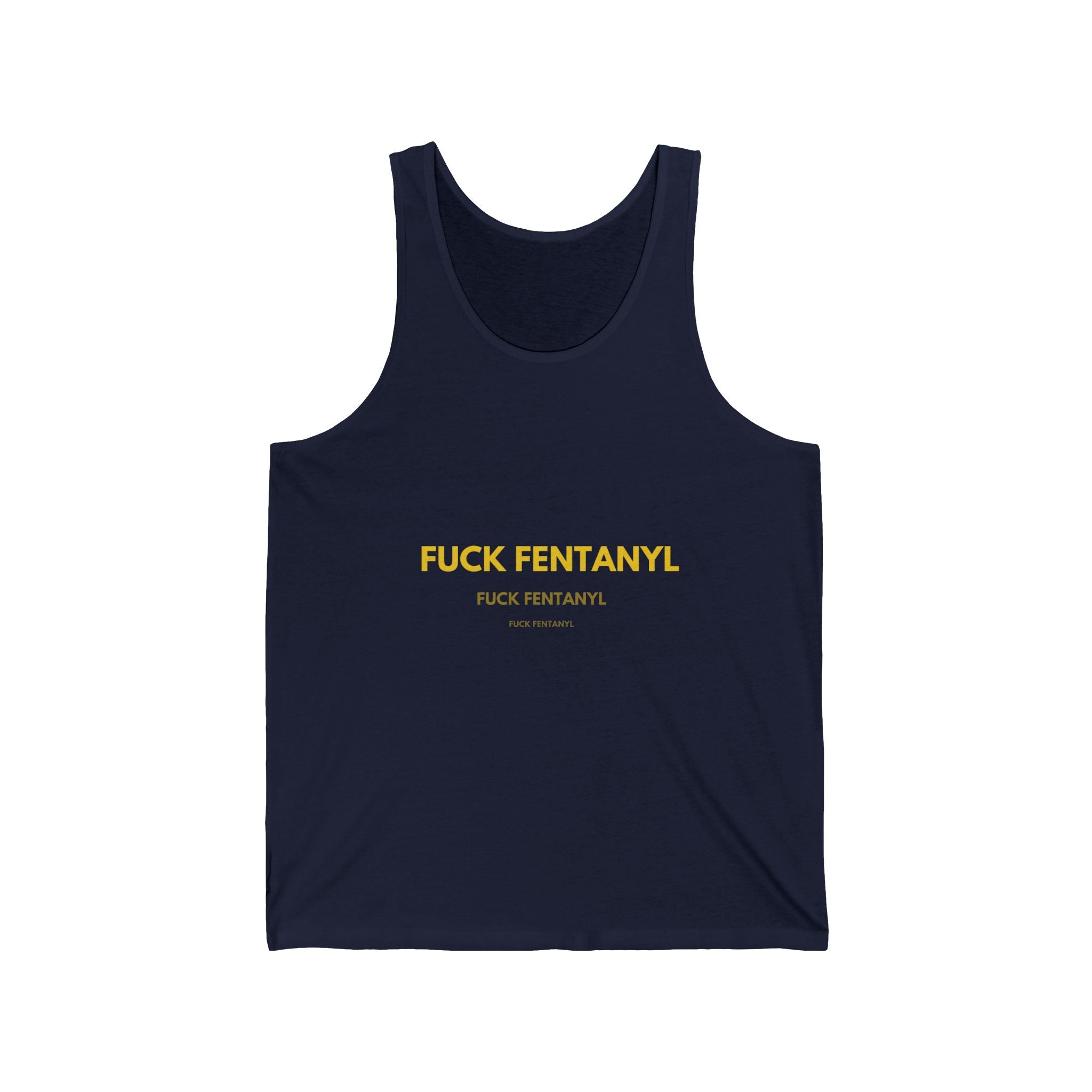 Tank Top — "FUCK FENTANYL" Awareness Graphic