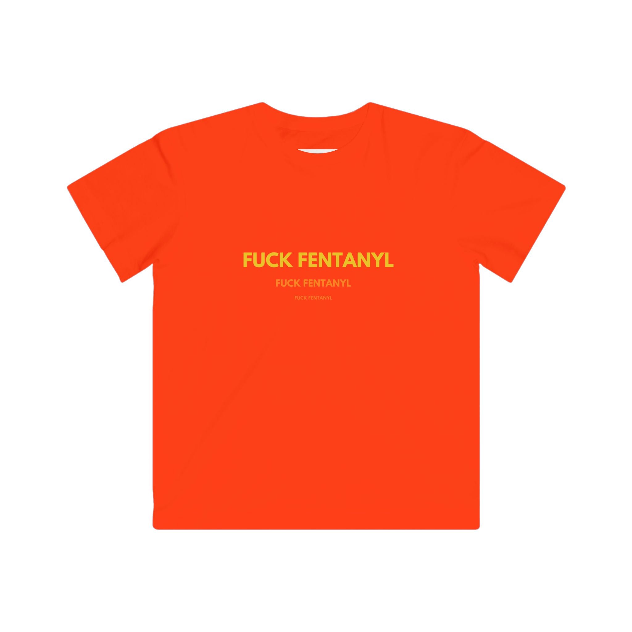 Kids T‑Shirt — "F*** Fentanyl" Awareness Tee