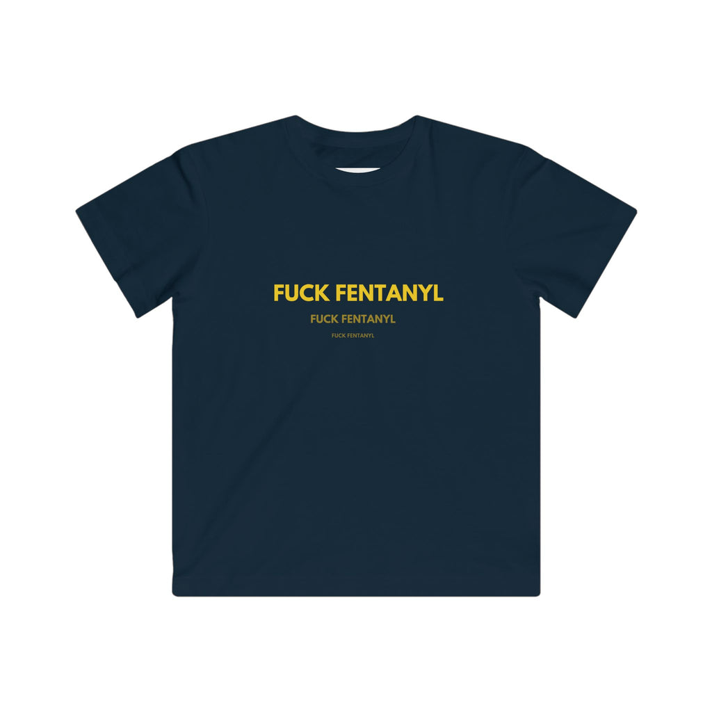 Kids T‑Shirt — "F*** Fentanyl" Awareness Tee