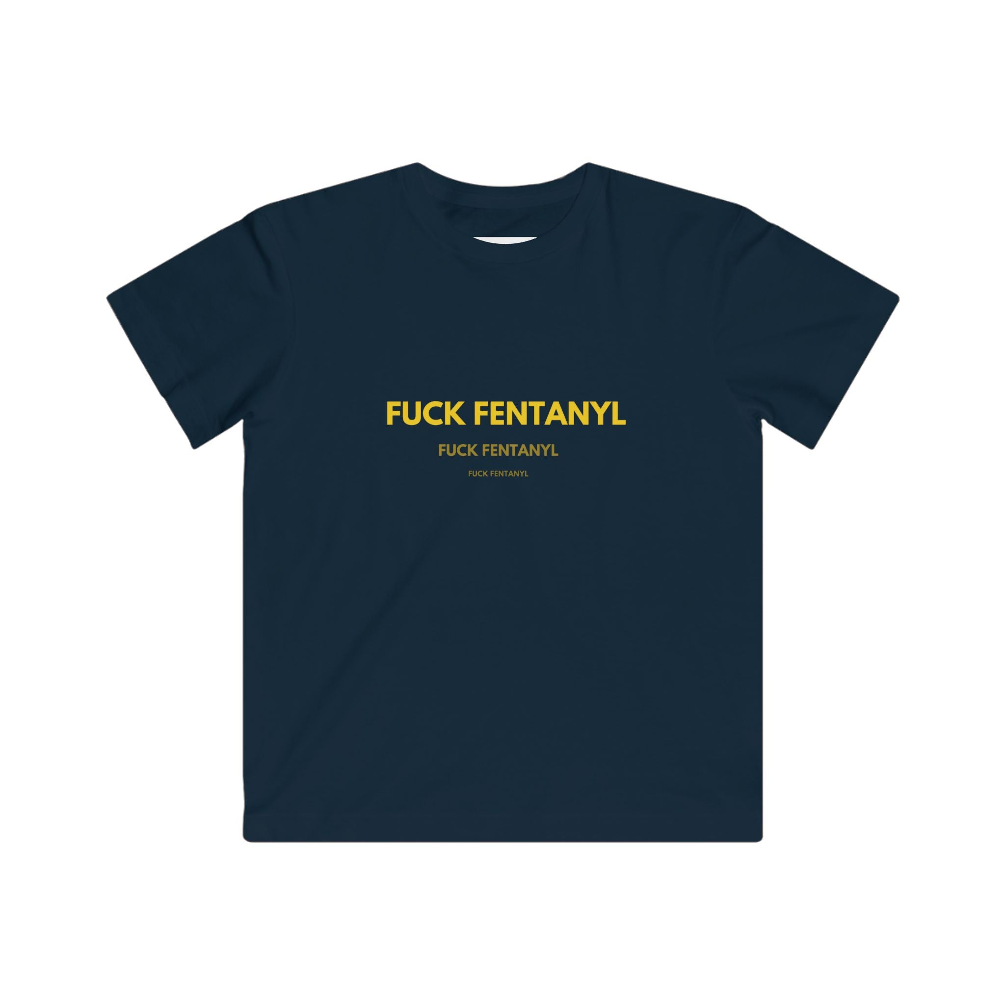Kids T‑Shirt — "F*** Fentanyl" Awareness Tee