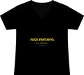 Graphic Tee — “FUCK FENTANYL” Statement V‑Neck Shirt