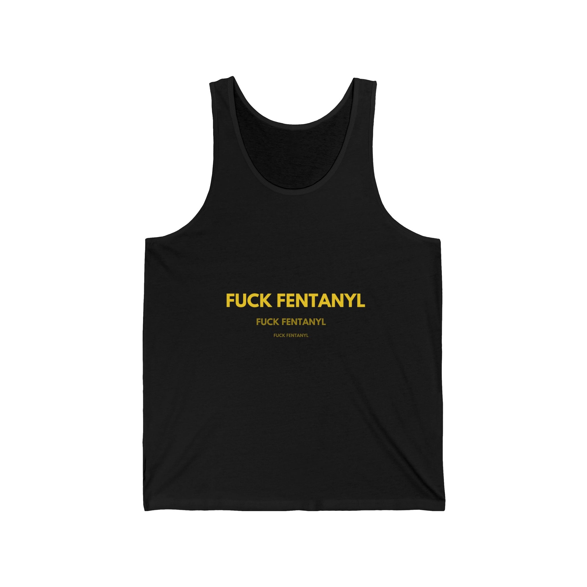 Tank Top — "FUCK FENTANYL" Awareness Graphic