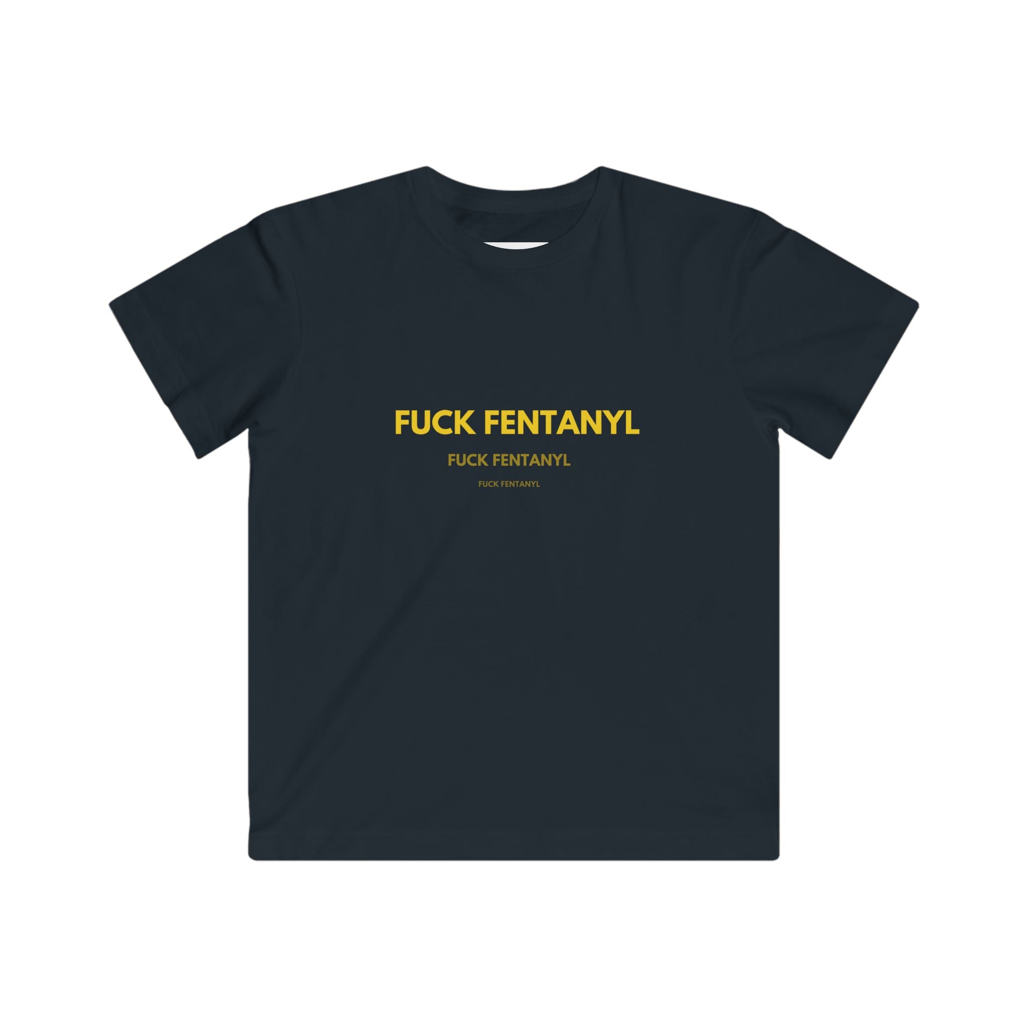 Kids T‑Shirt — "F*** Fentanyl" Awareness Tee