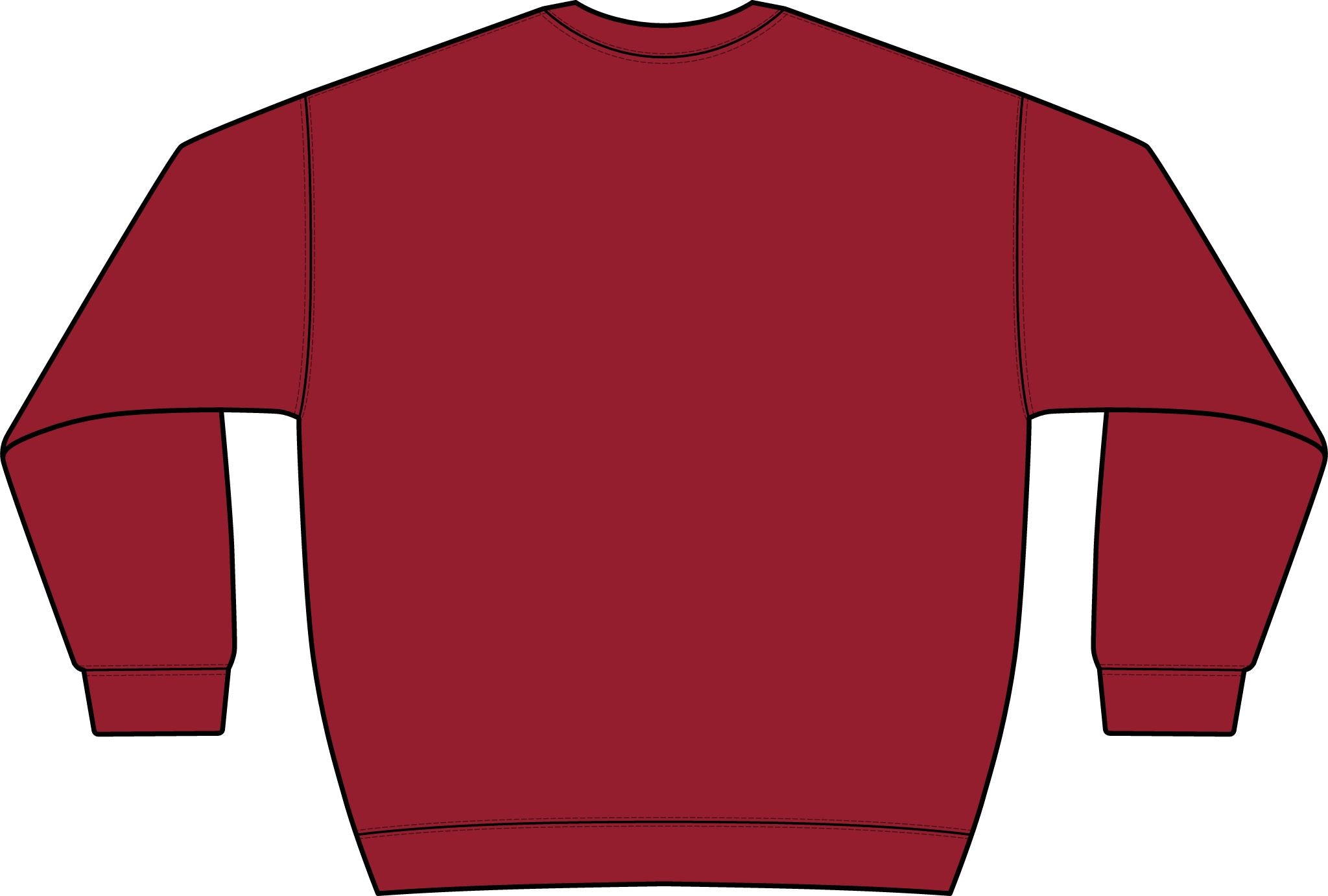 Graphic Crewneck Sweatshirt — “FUCK FENTANYL” Blue Text Awareness Pullover