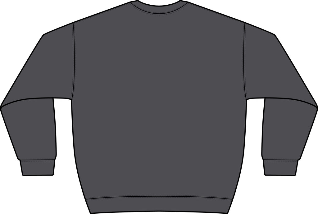 Graphic Crewneck Sweatshirt — “FUCK FENTANYL” Blue Text Awareness Pullover