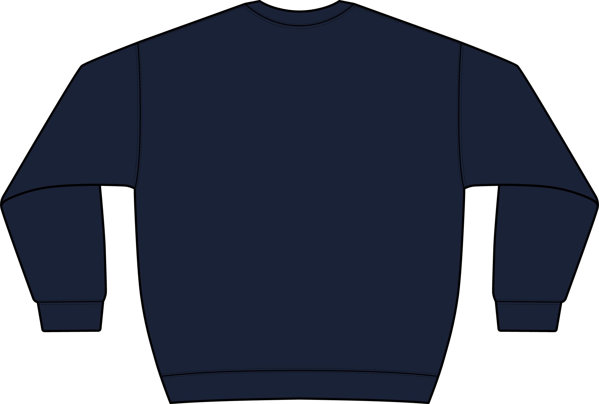 Graphic Crewneck Sweatshirt — “FUCK FENTANYL” Blue Text Awareness Pullover