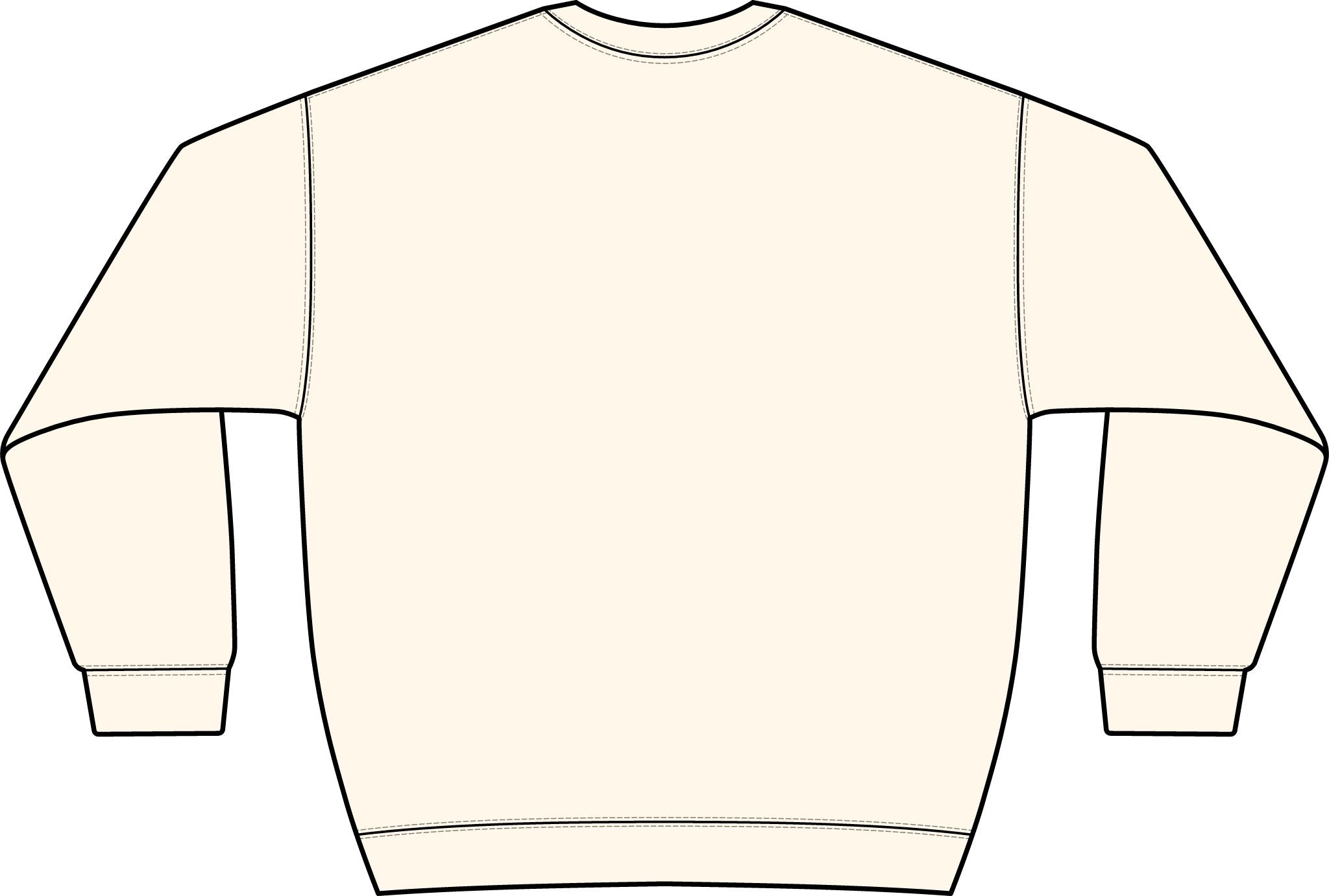 Graphic Crewneck Sweatshirt — “FUCK FENTANYL” Blue Text Awareness Pullover