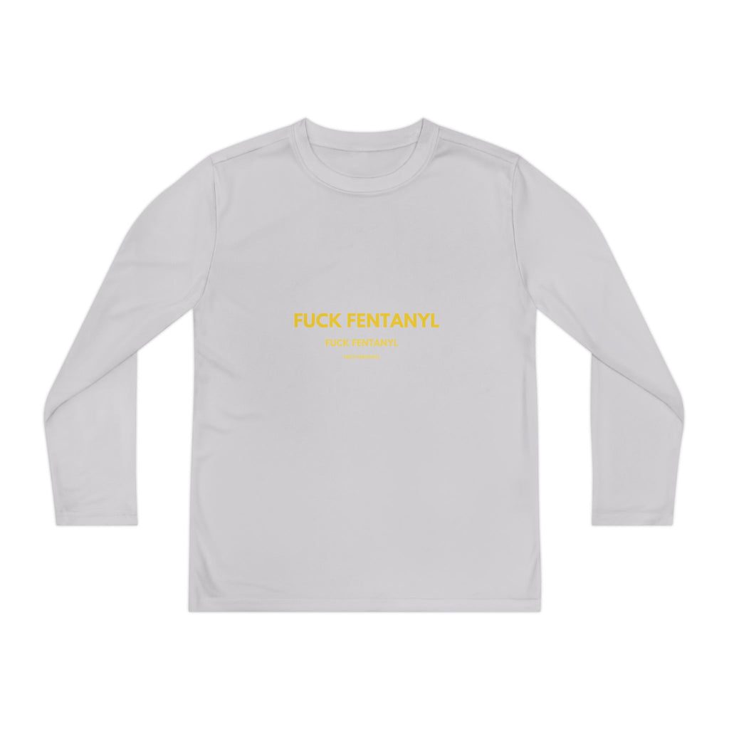 Youth Long Sleeve Tee — “F*** Fentanyl” Awareness Shirt