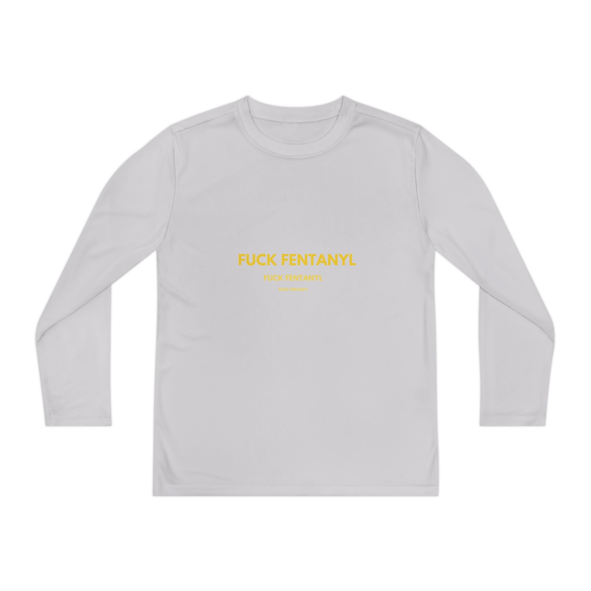 Youth Long Sleeve Tee — “F*** Fentanyl” Awareness Shirt