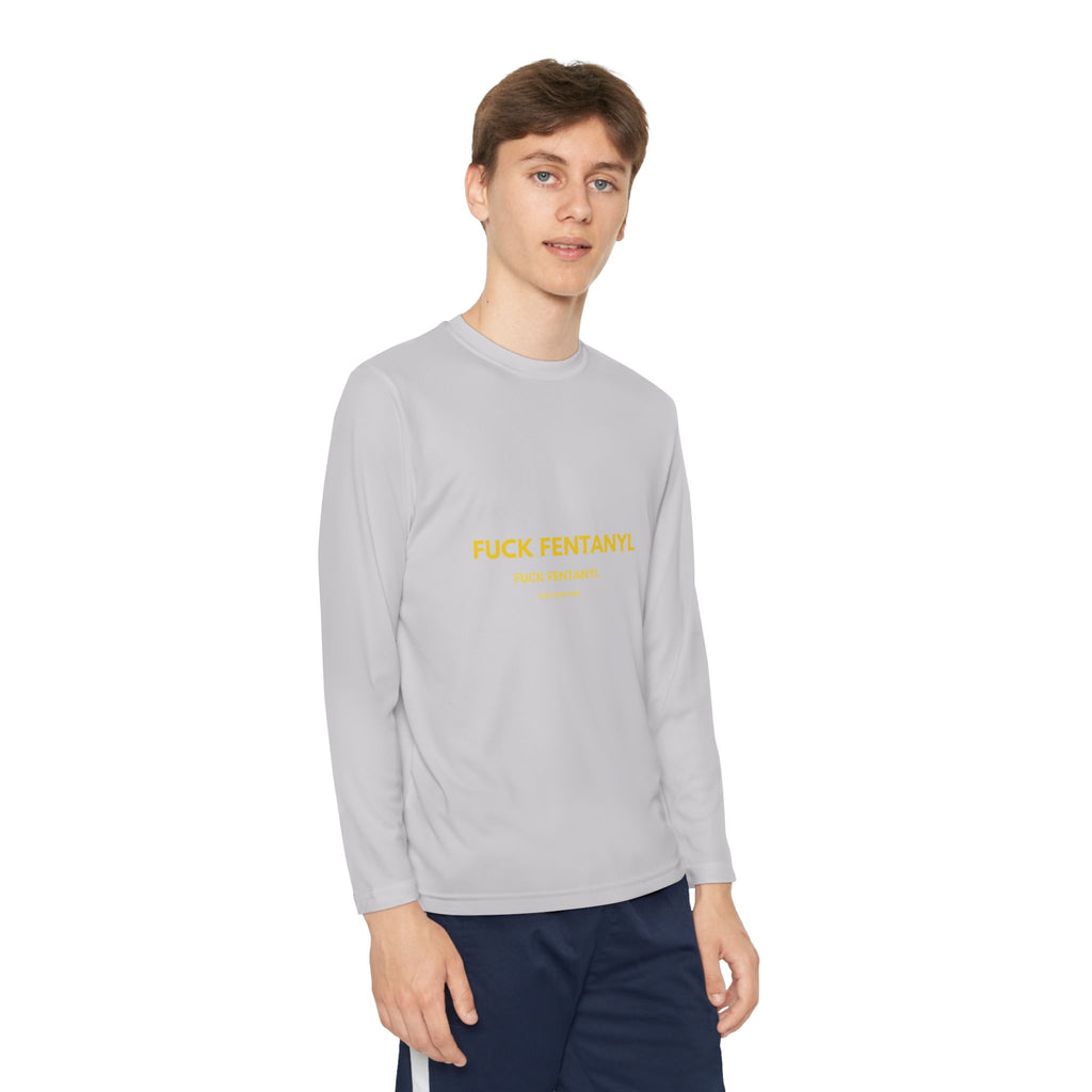 Youth Long Sleeve Tee — “F*** Fentanyl” Awareness Shirt