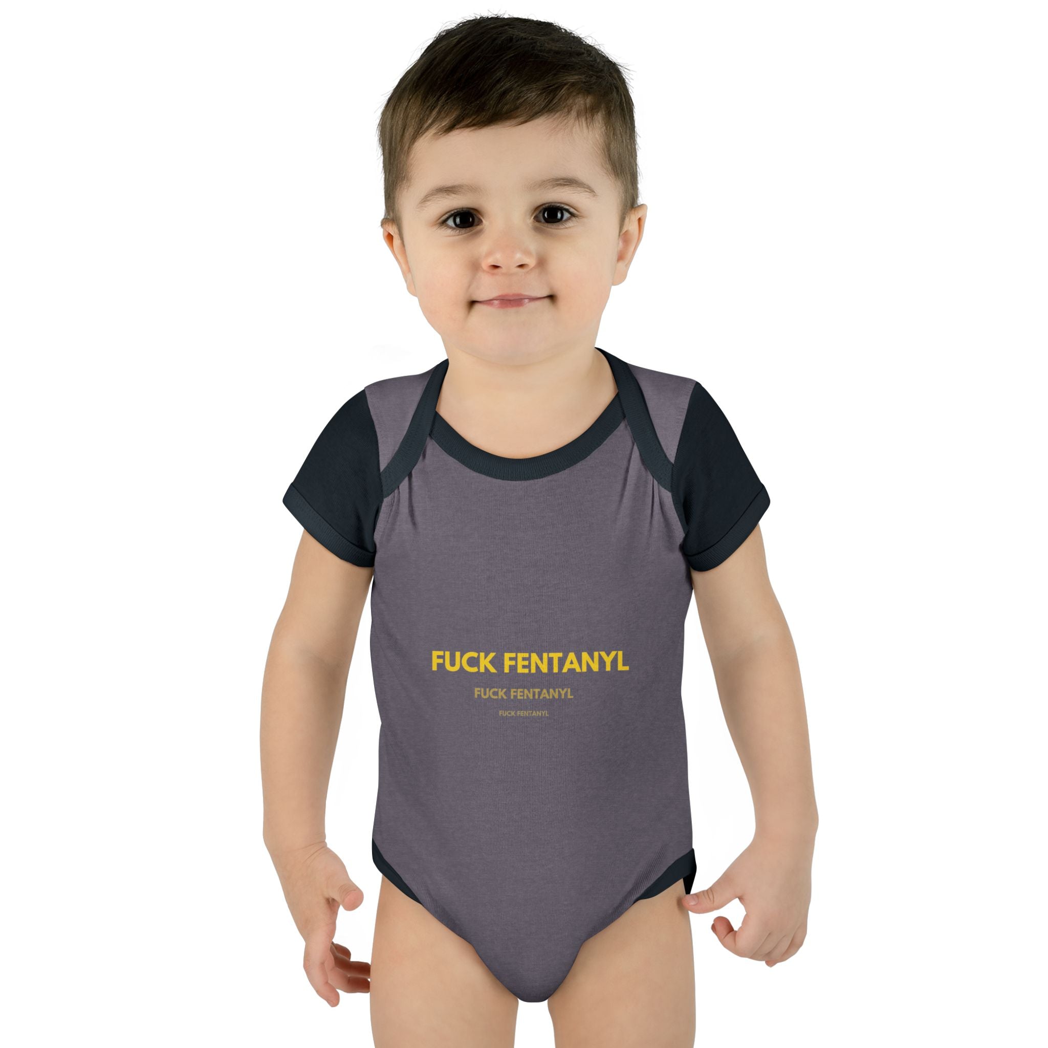 Infant Bodysuit — "F*** Fentanyl" Protest Baby Onesie