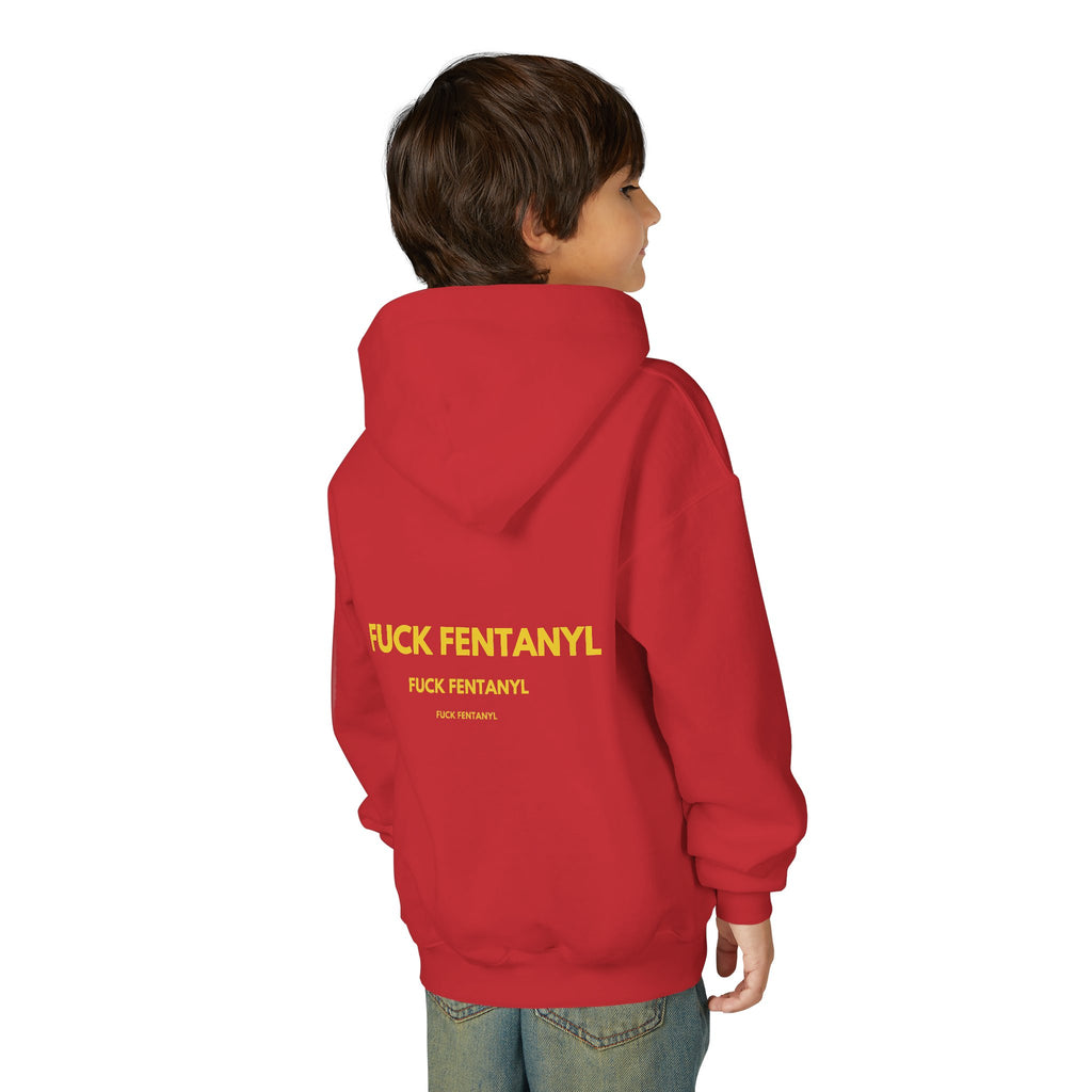Youth Hoodie — "Fuck Fentanyl" Awareness Pullover