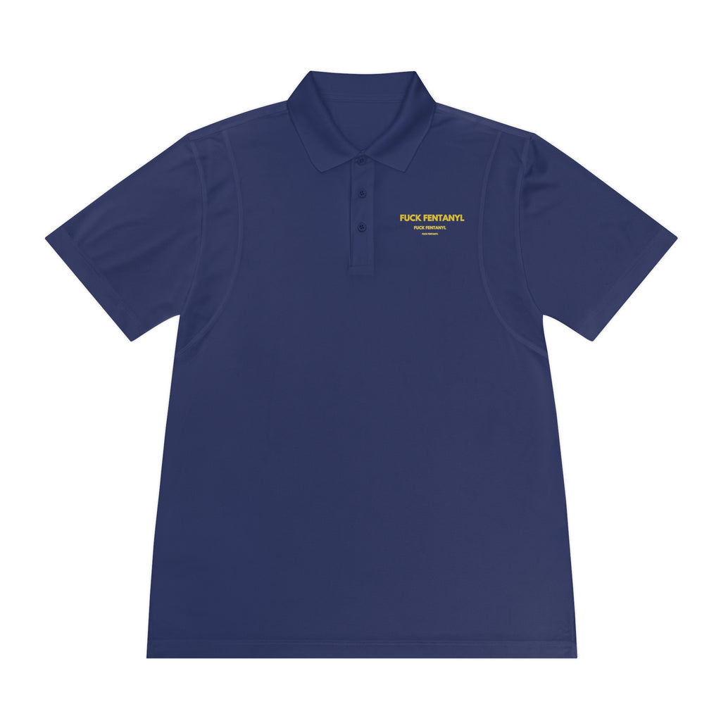 Men's Sport Polo — Minimal 'Peak Potential' Performance Shirt