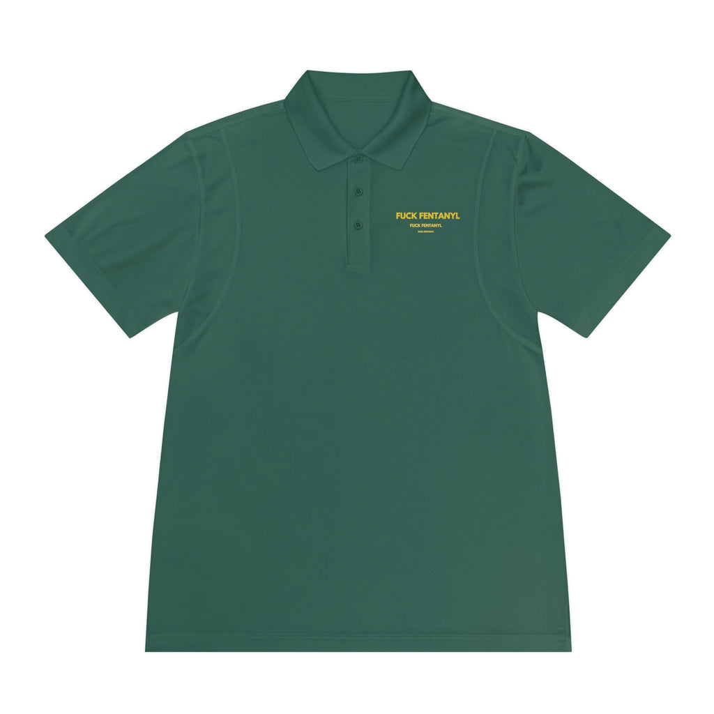 Men's Sport Polo — Minimal 'Peak Potential' Performance Shirt