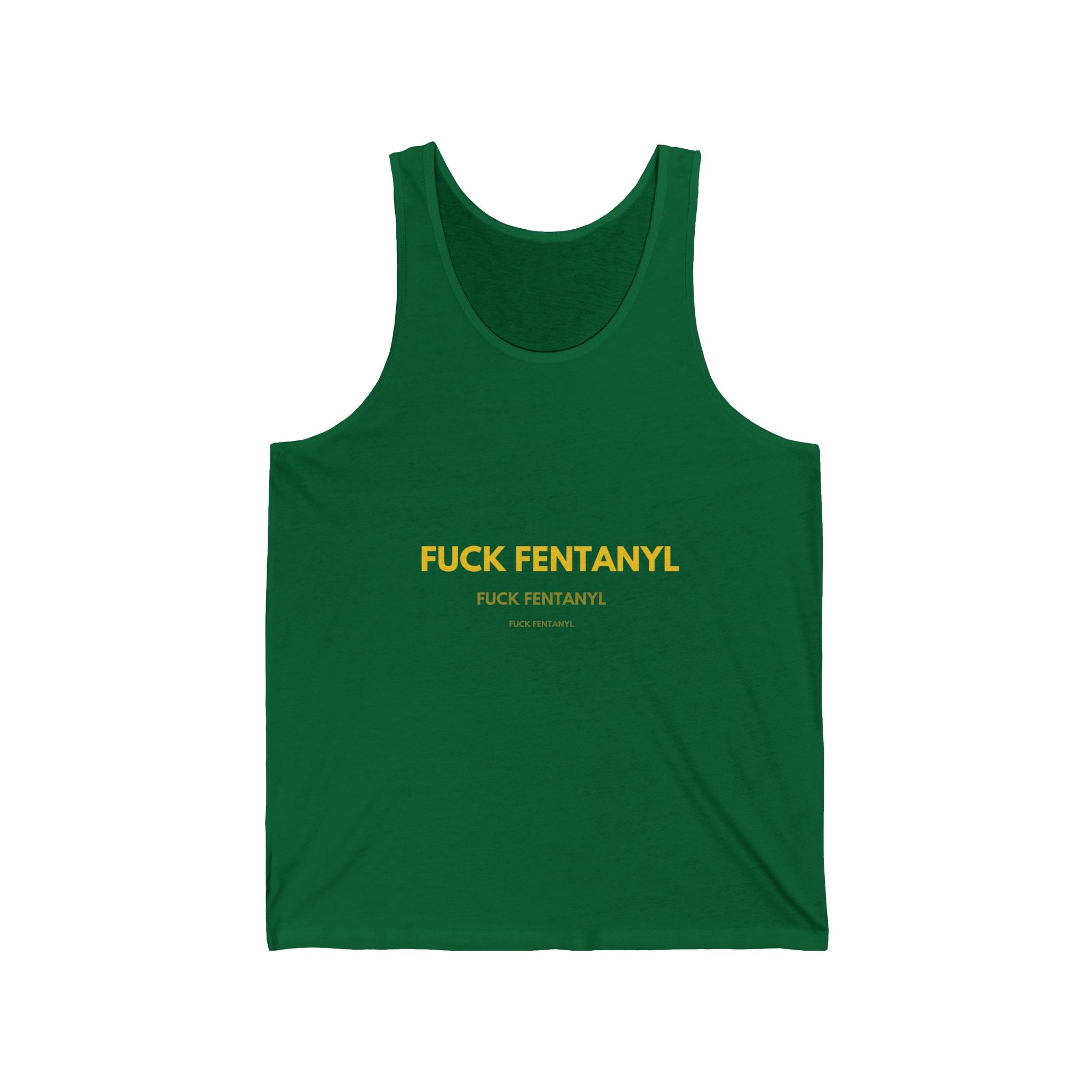 Tank Top — "FUCK FENTANYL" Awareness Graphic
