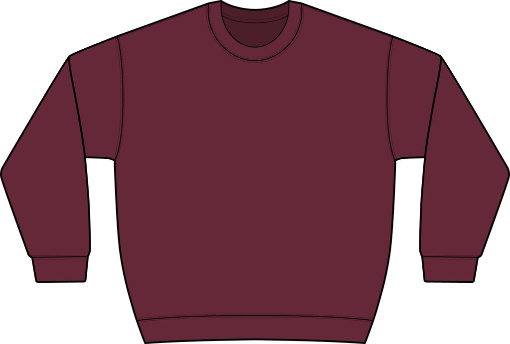 Graphic Crewneck Sweatshirt — “FUCK FENTANYL” Blue Text Awareness Pullover