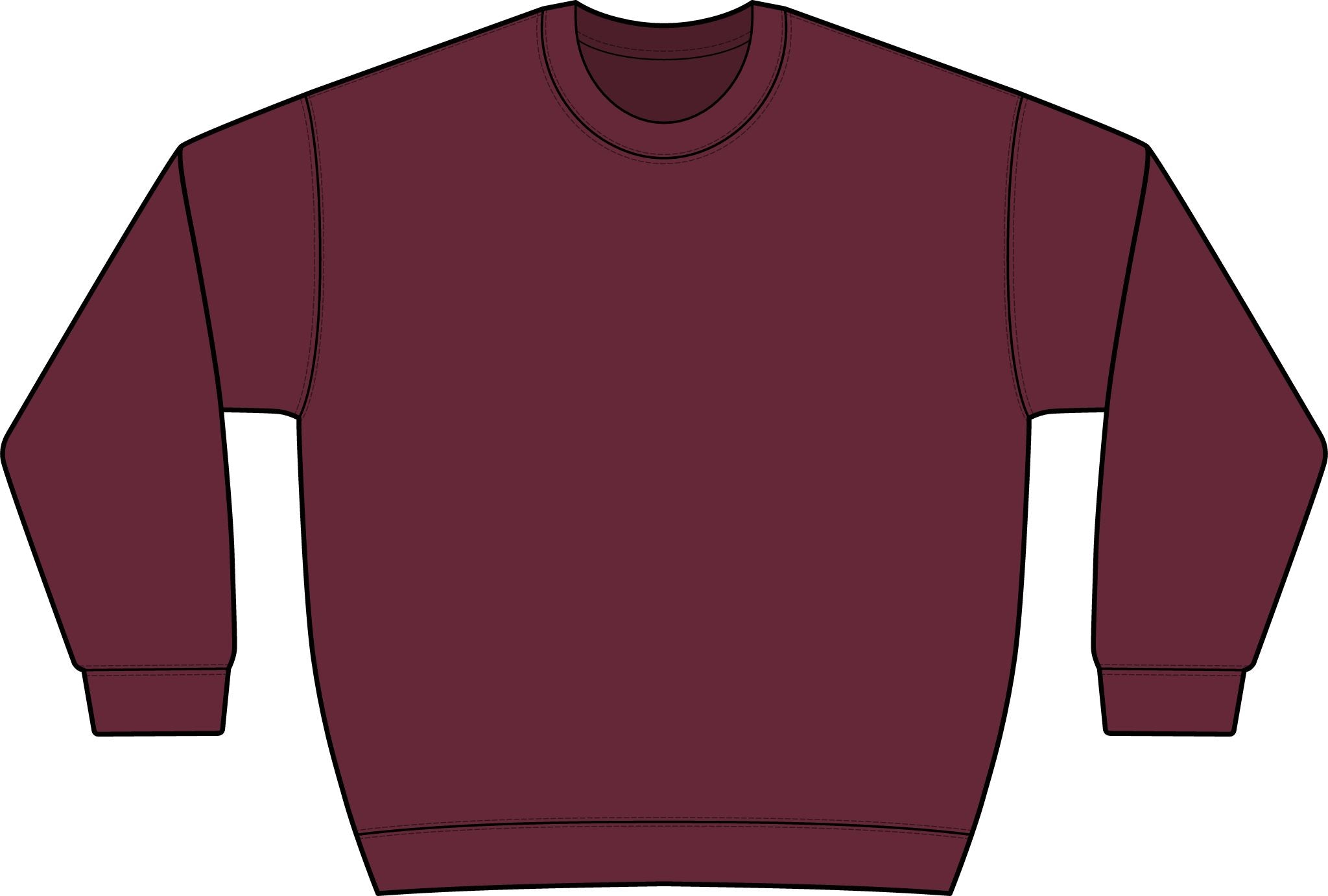 Graphic Crewneck Sweatshirt — “FUCK FENTANYL” Blue Text Awareness Pullover