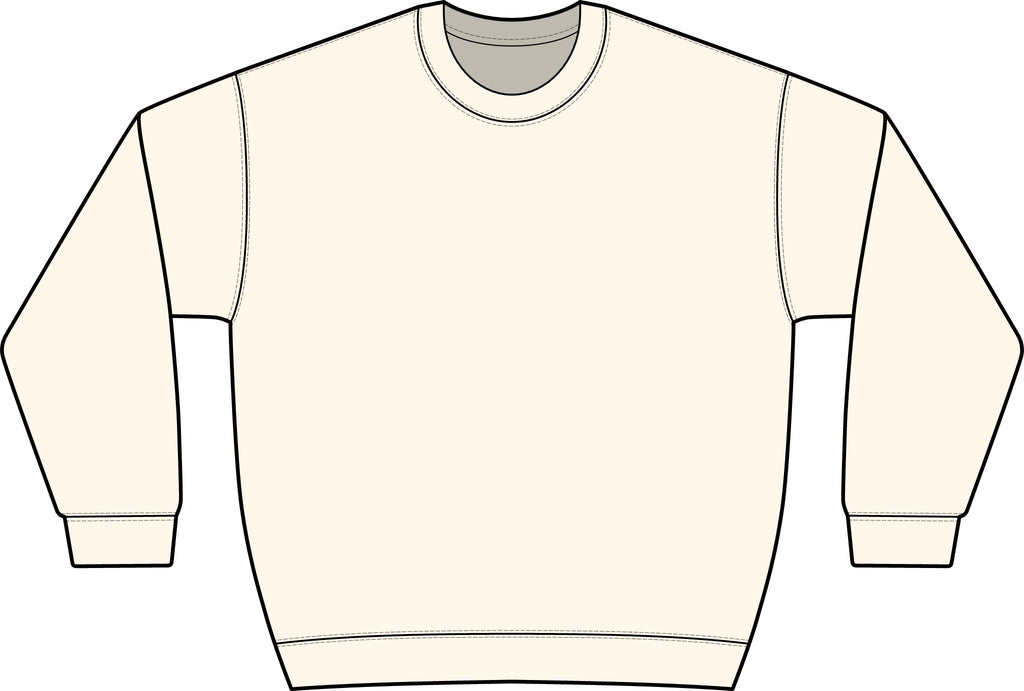 Graphic Crewneck Sweatshirt — “FUCK FENTANYL” Blue Text Awareness Pullover