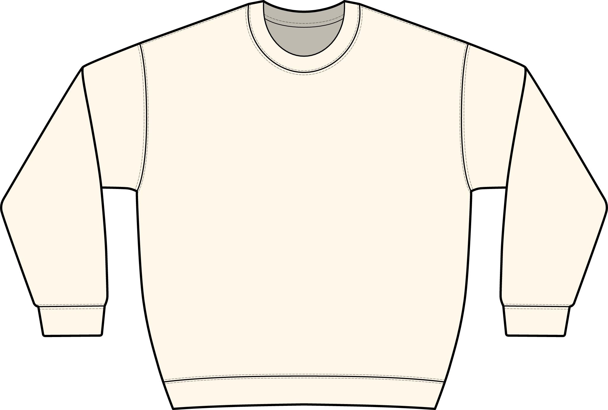 Graphic Crewneck Sweatshirt — “FUCK FENTANYL” Blue Text Awareness Pullover