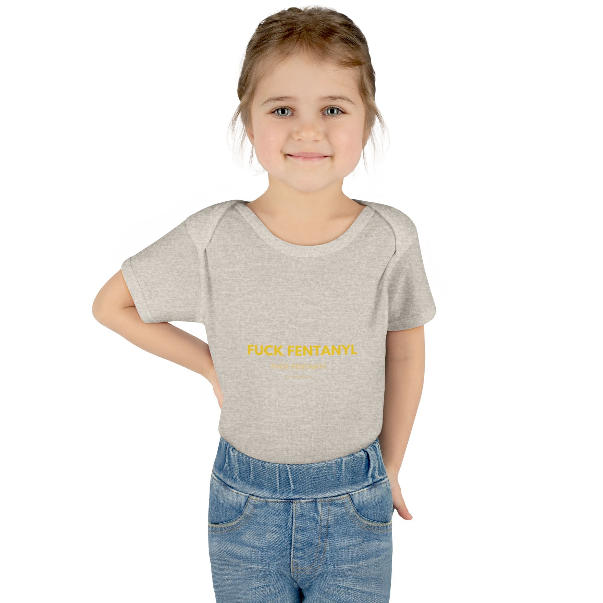 Infant Bodysuit — "F*** Fentanyl" Protest Baby Onesie