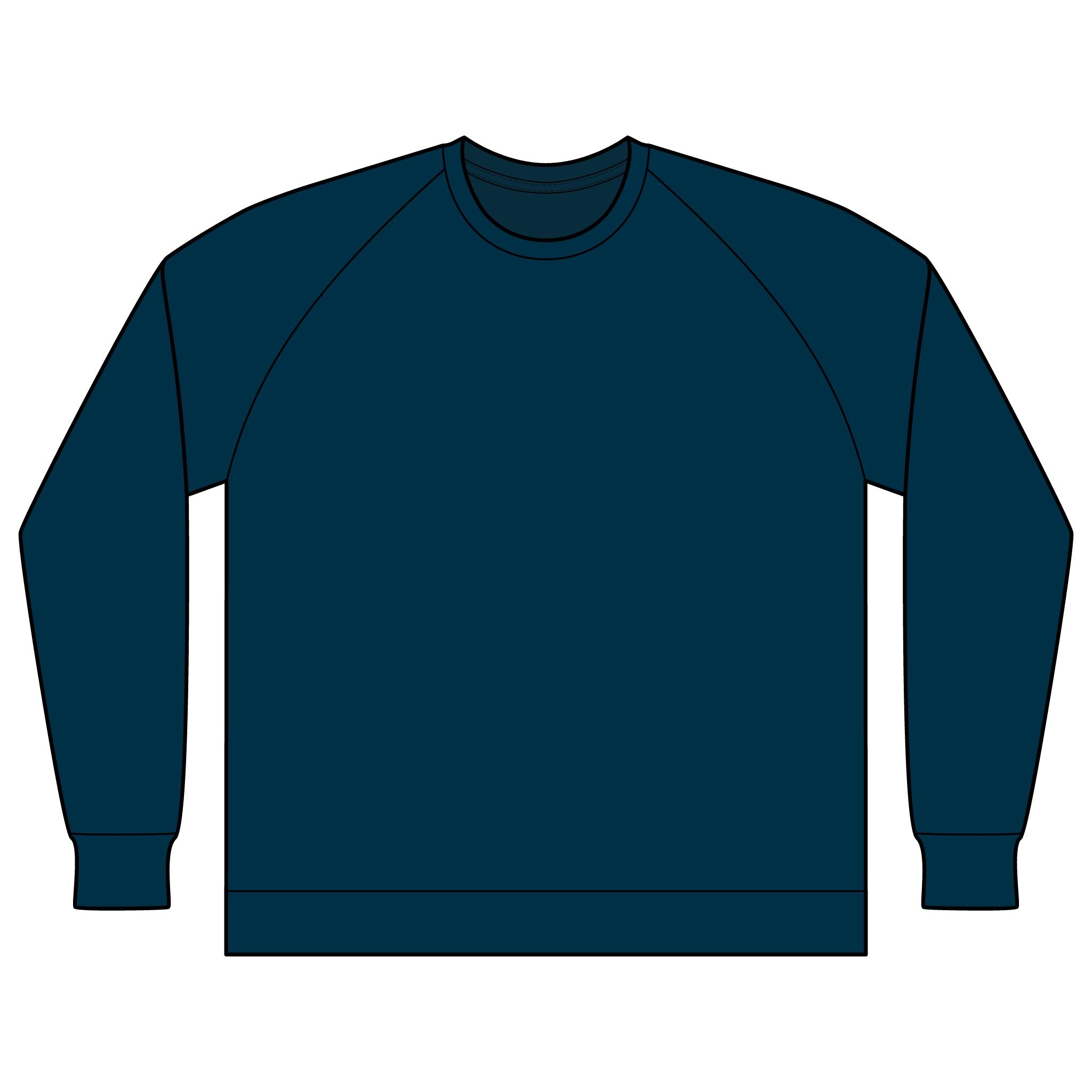 Lightweight Loopback Terry Crewneck Sweatshirt