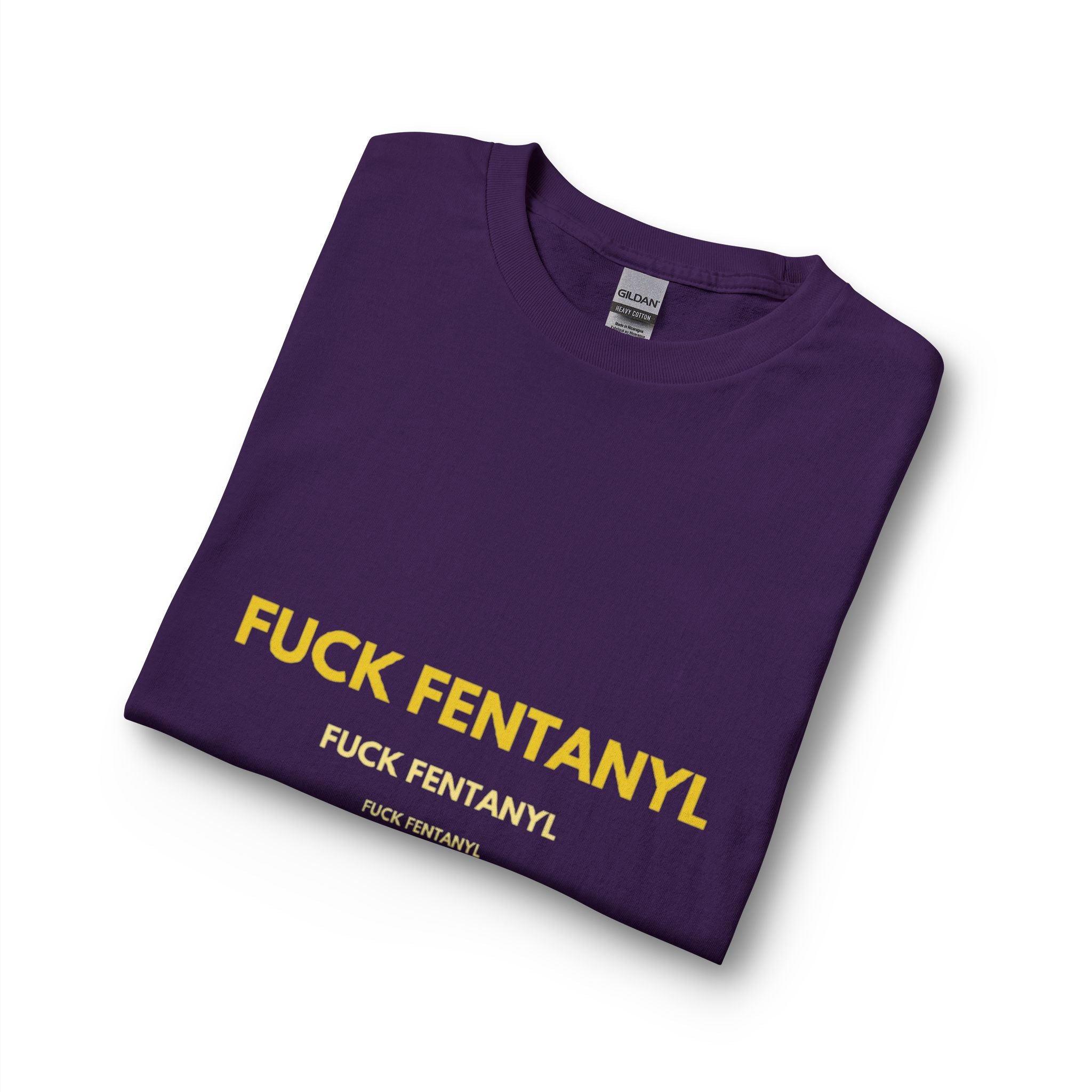 FUCK FENTANYL Long Sleeve Tee — Anti-Fentanyl Awareness Shirt