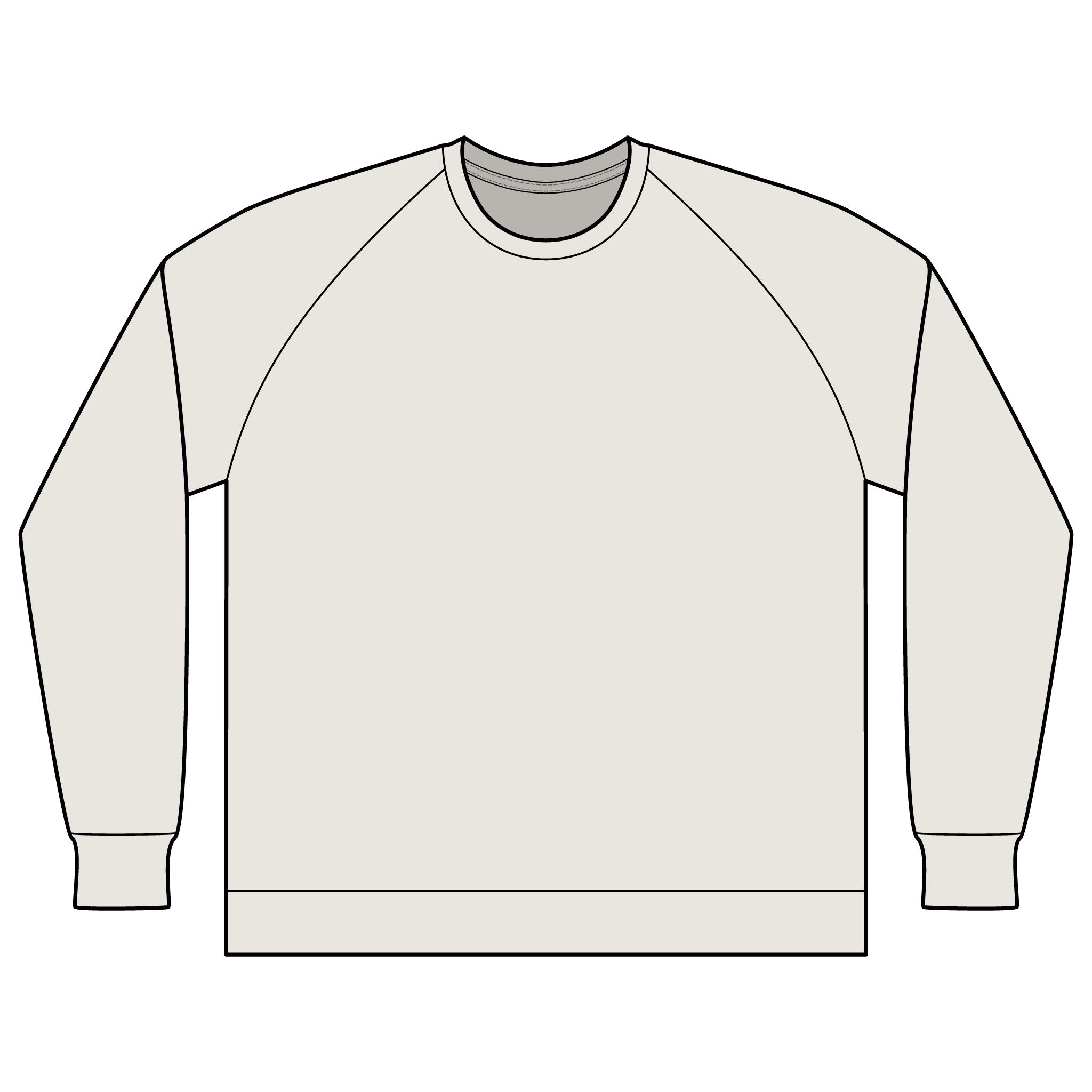 Lightweight Terry Crewneck Sweatshirt