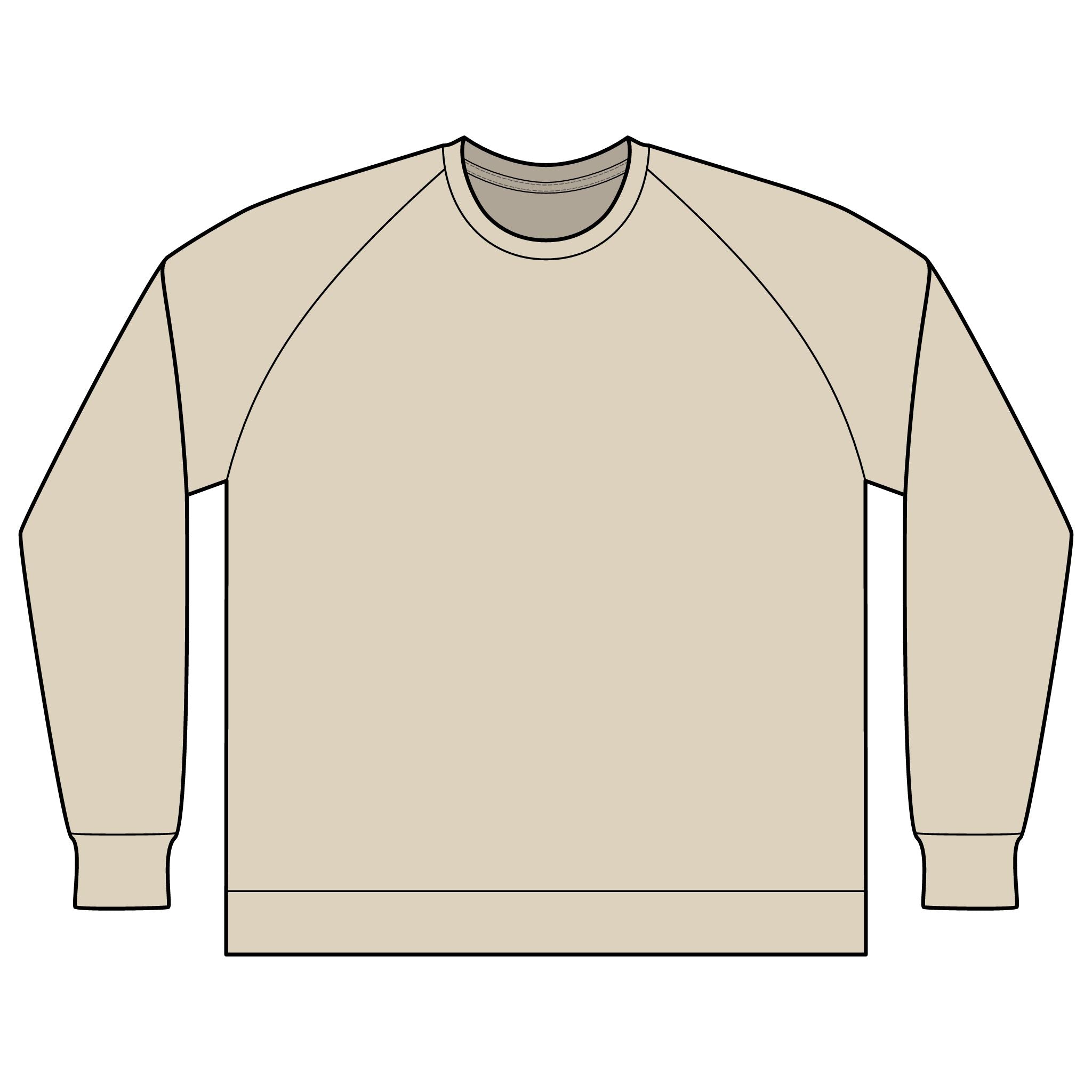 Lightweight Terry Crewneck Sweatshirt
