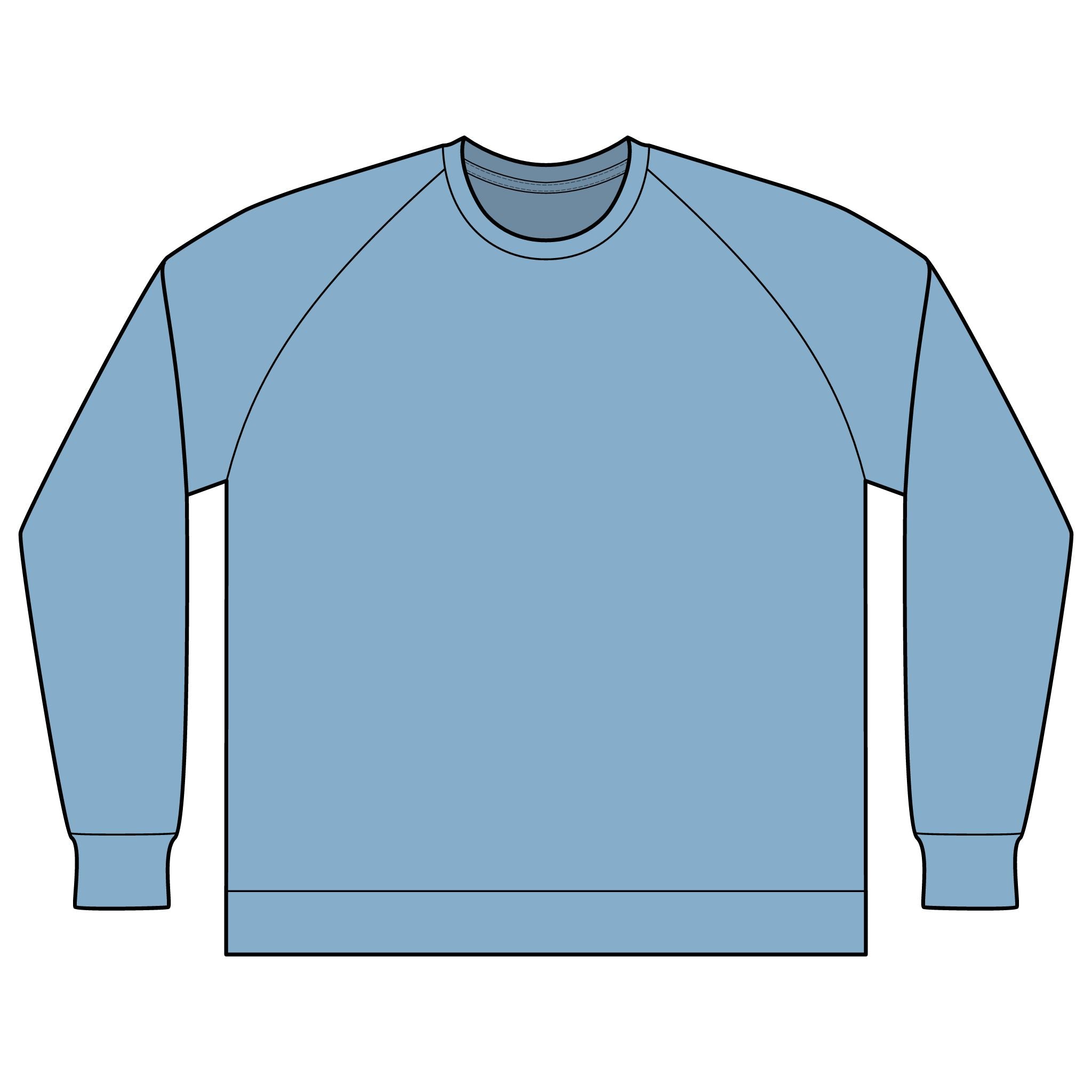 Lightweight Terry Crewneck Sweatshirt