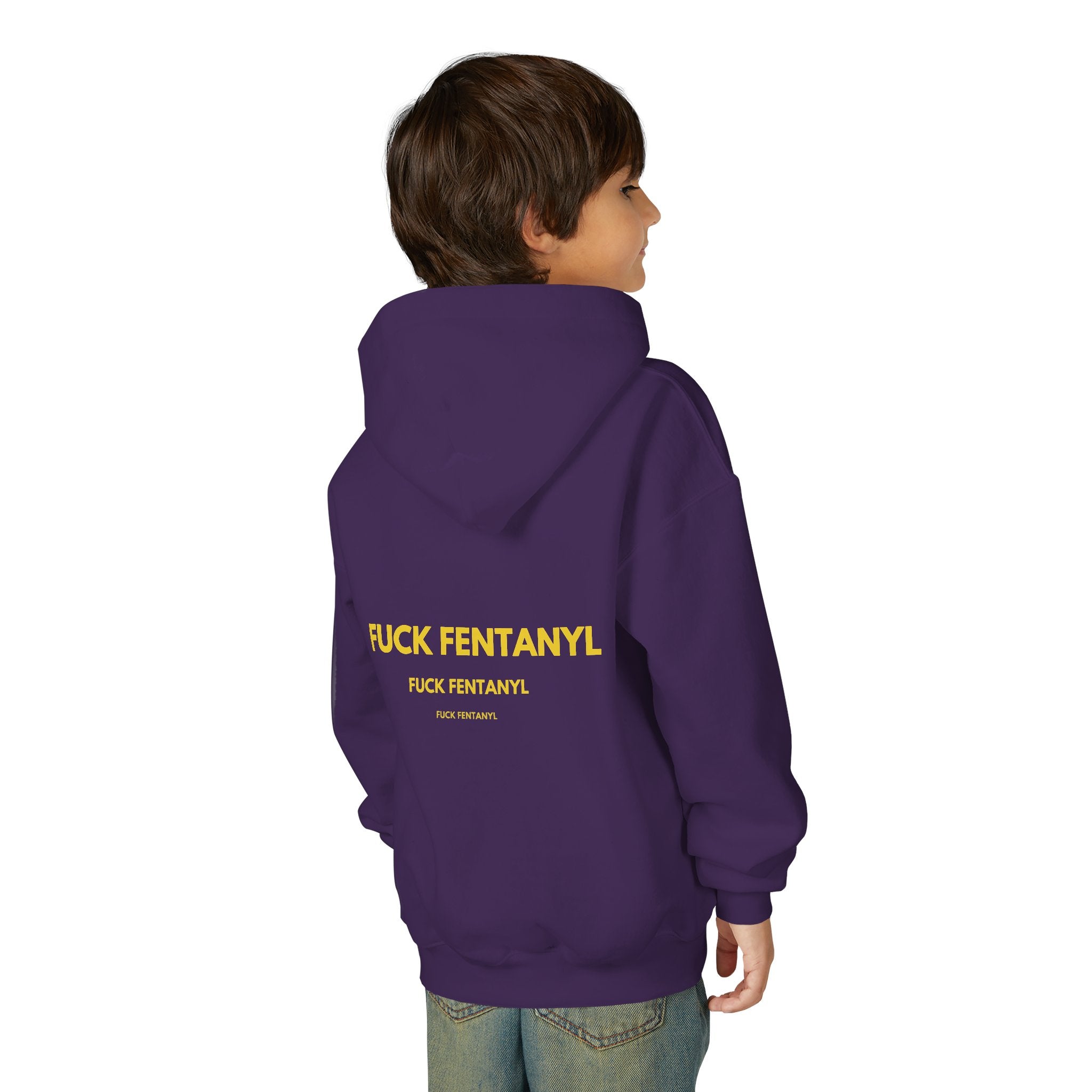 Youth Hoodie — "Fuck Fentanyl" Awareness Pullover