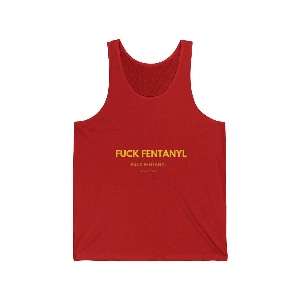 Tank Top — "FUCK FENTANYL" Awareness Graphic
