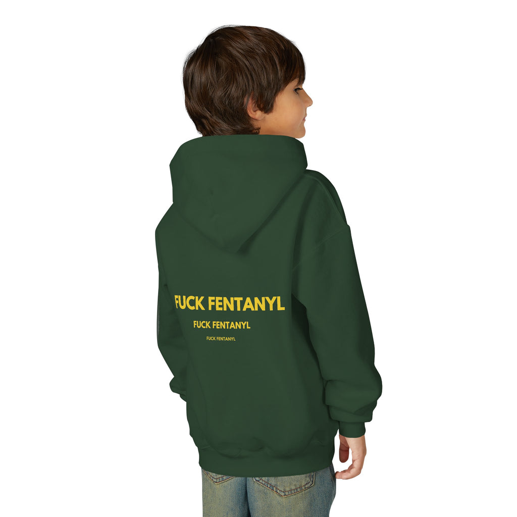 Youth Hoodie — "Fuck Fentanyl" Awareness Pullover
