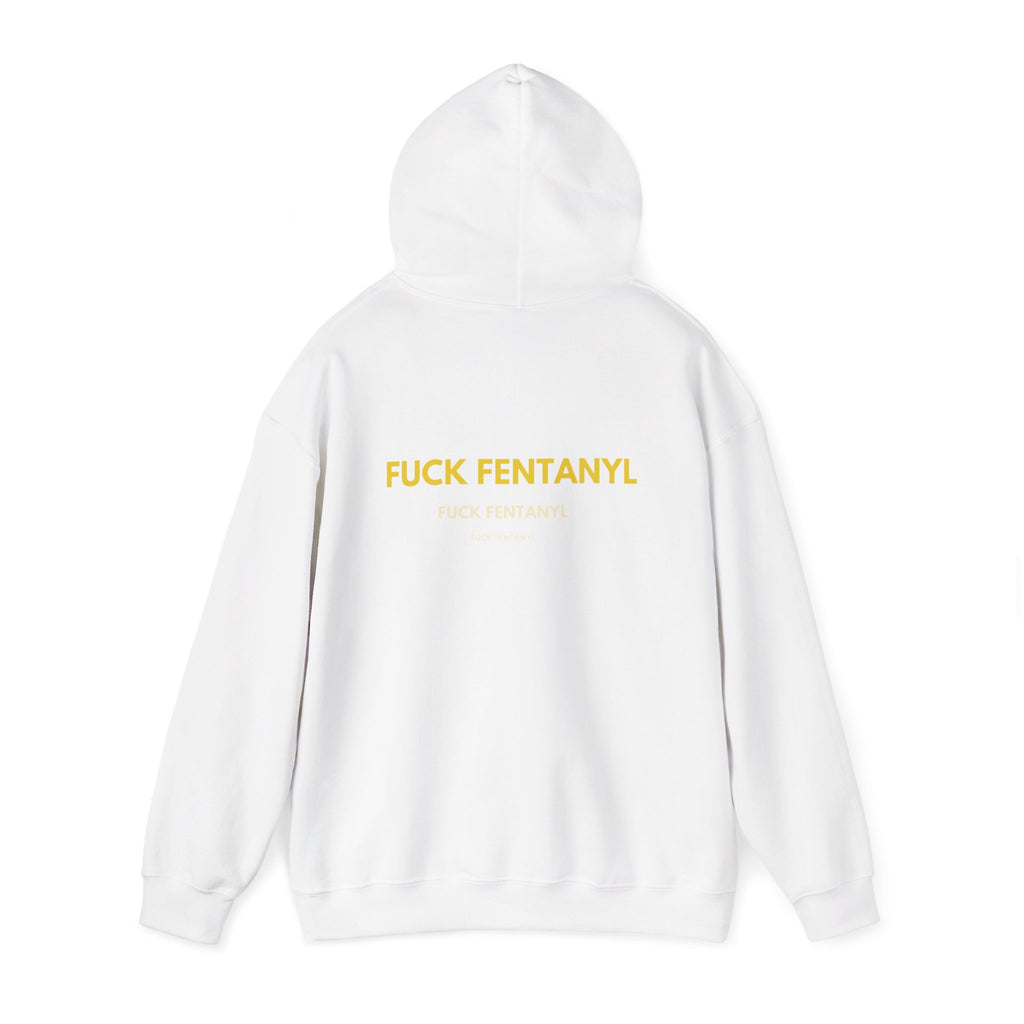 Statement Hoodie — "FUCK FENTANYL" Back Graphic Awareness Pullover