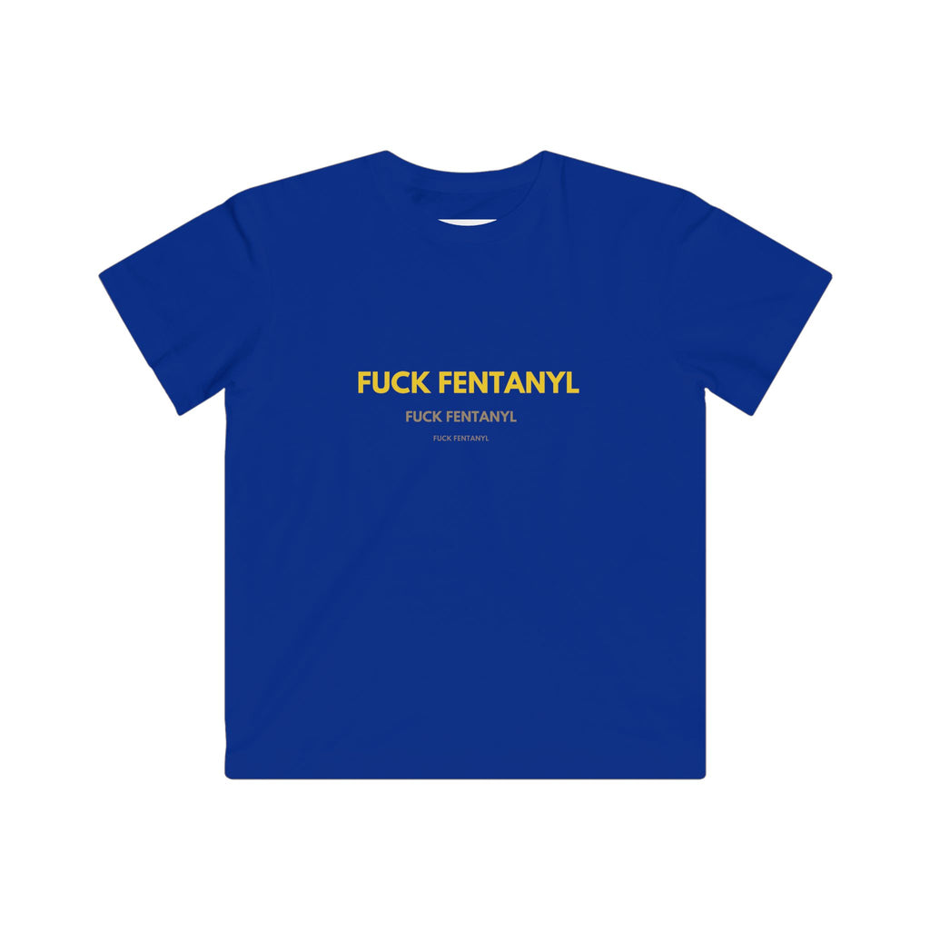 Kids T‑Shirt — "F*** Fentanyl" Awareness Tee