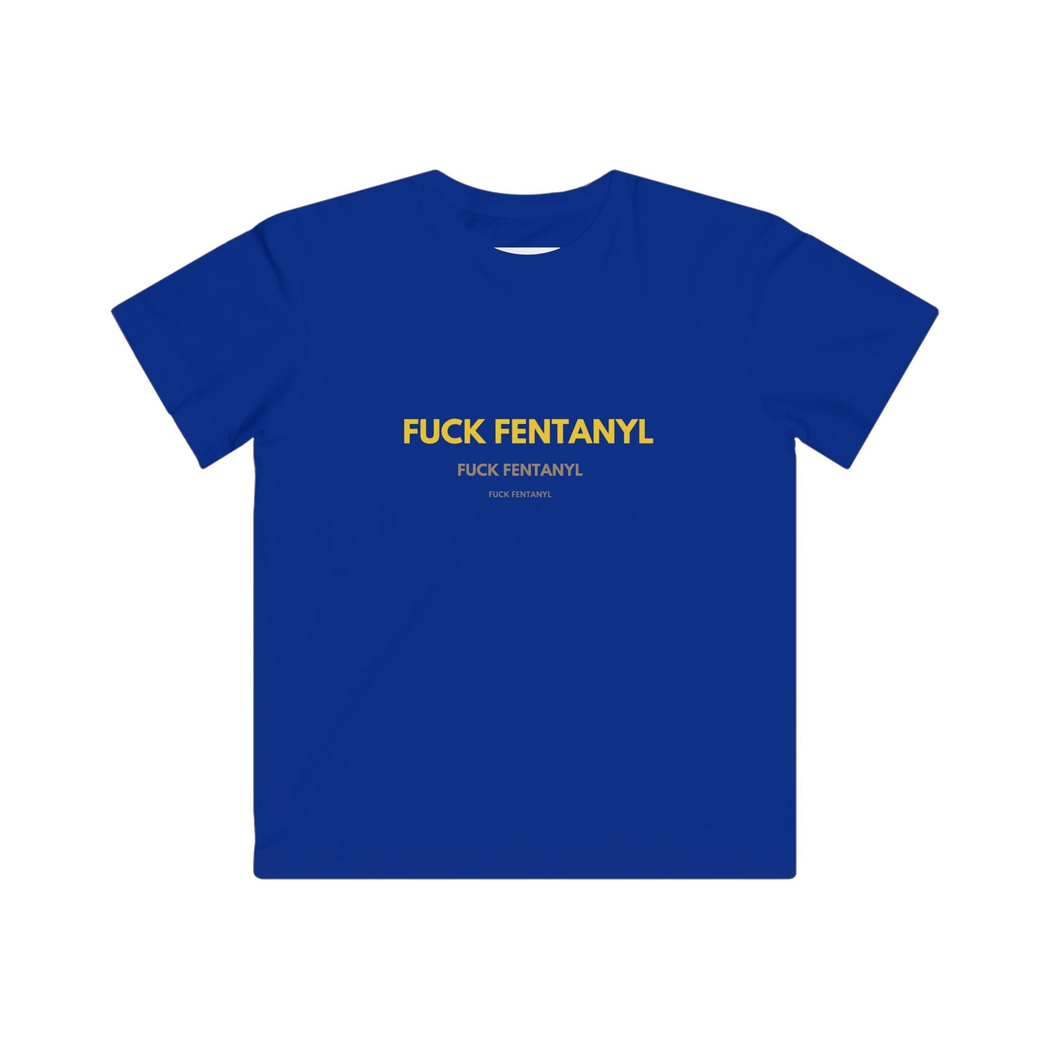Kids T‑Shirt — "F*** Fentanyl" Awareness Tee