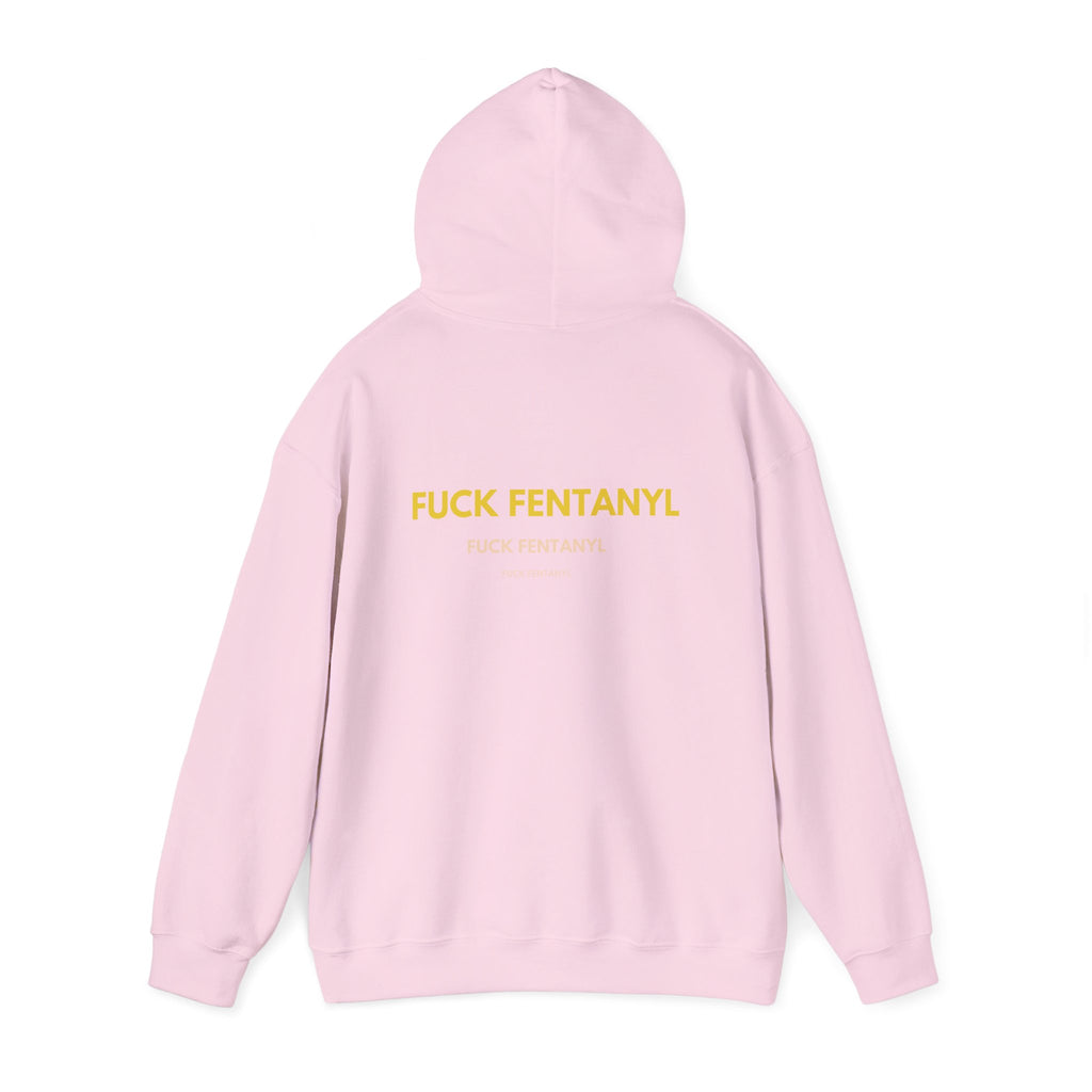 Statement Hoodie — "FUCK FENTANYL" Back Graphic Awareness Pullover