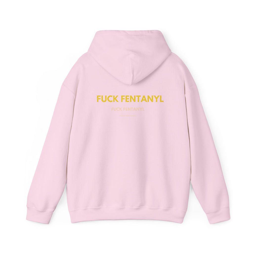 Statement Hoodie — "FUCK FENTANYL" Back Graphic Awareness Pullover