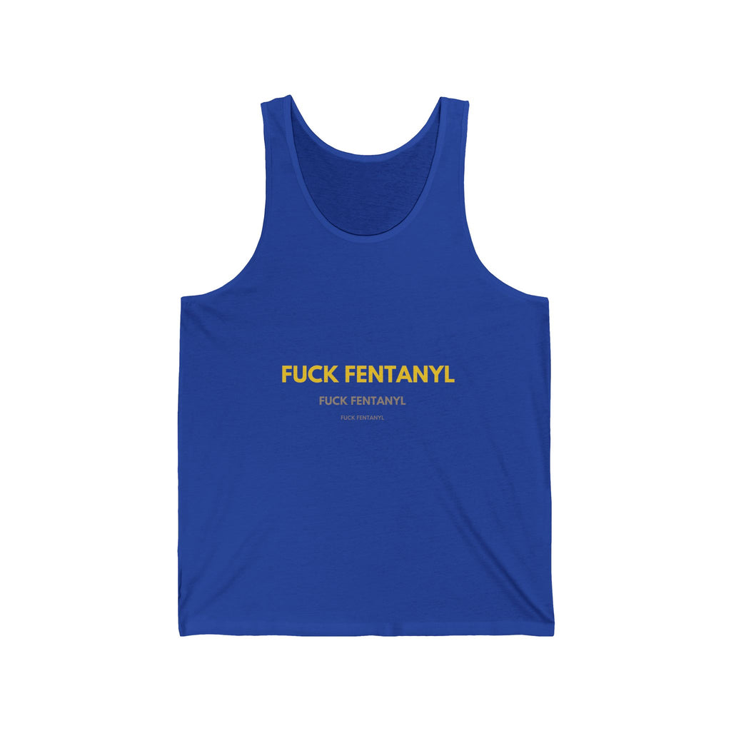 Tank Top — "FUCK FENTANYL" Awareness Graphic