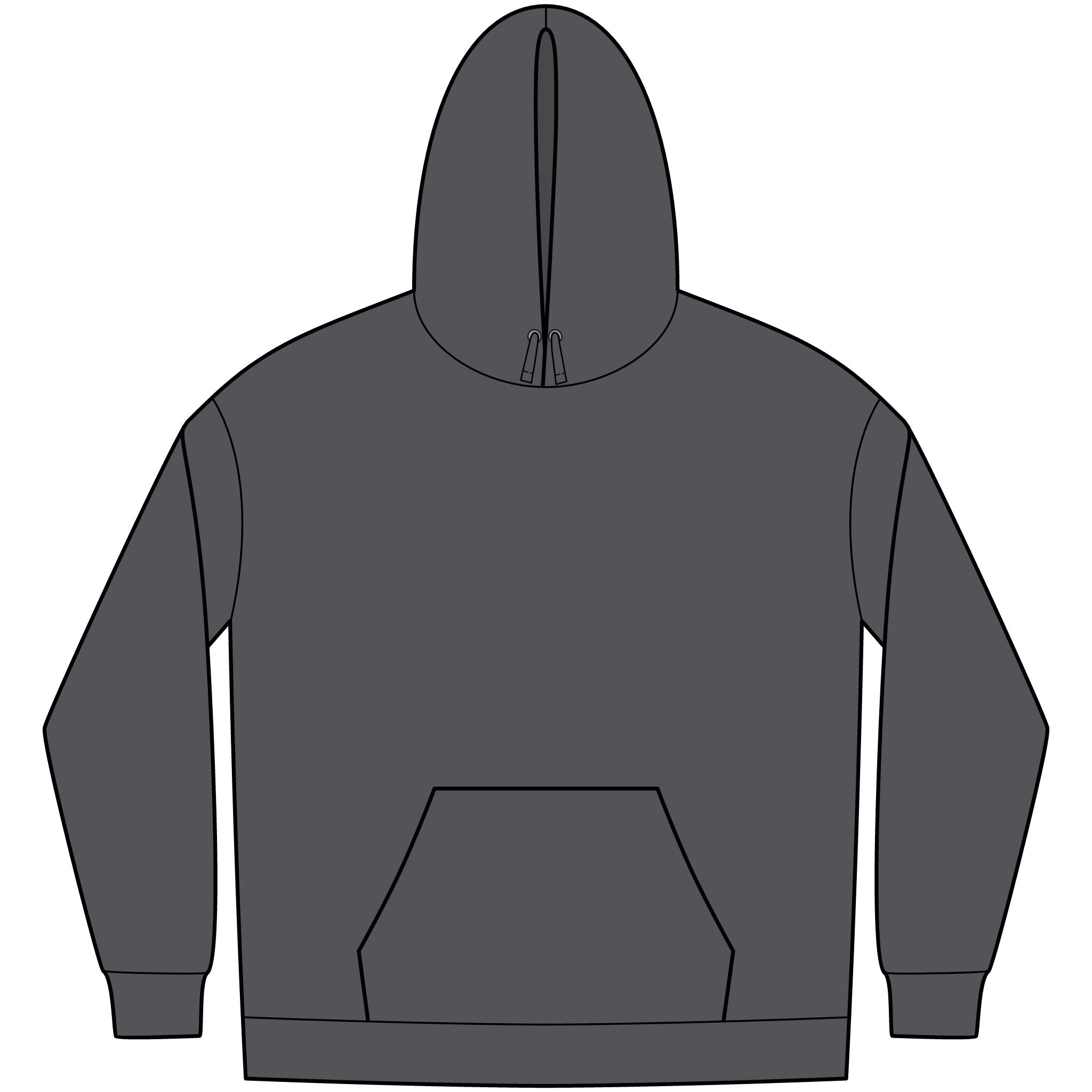 Fleece Hoodie — "FUCK FENTANYL" Awareness Back Print