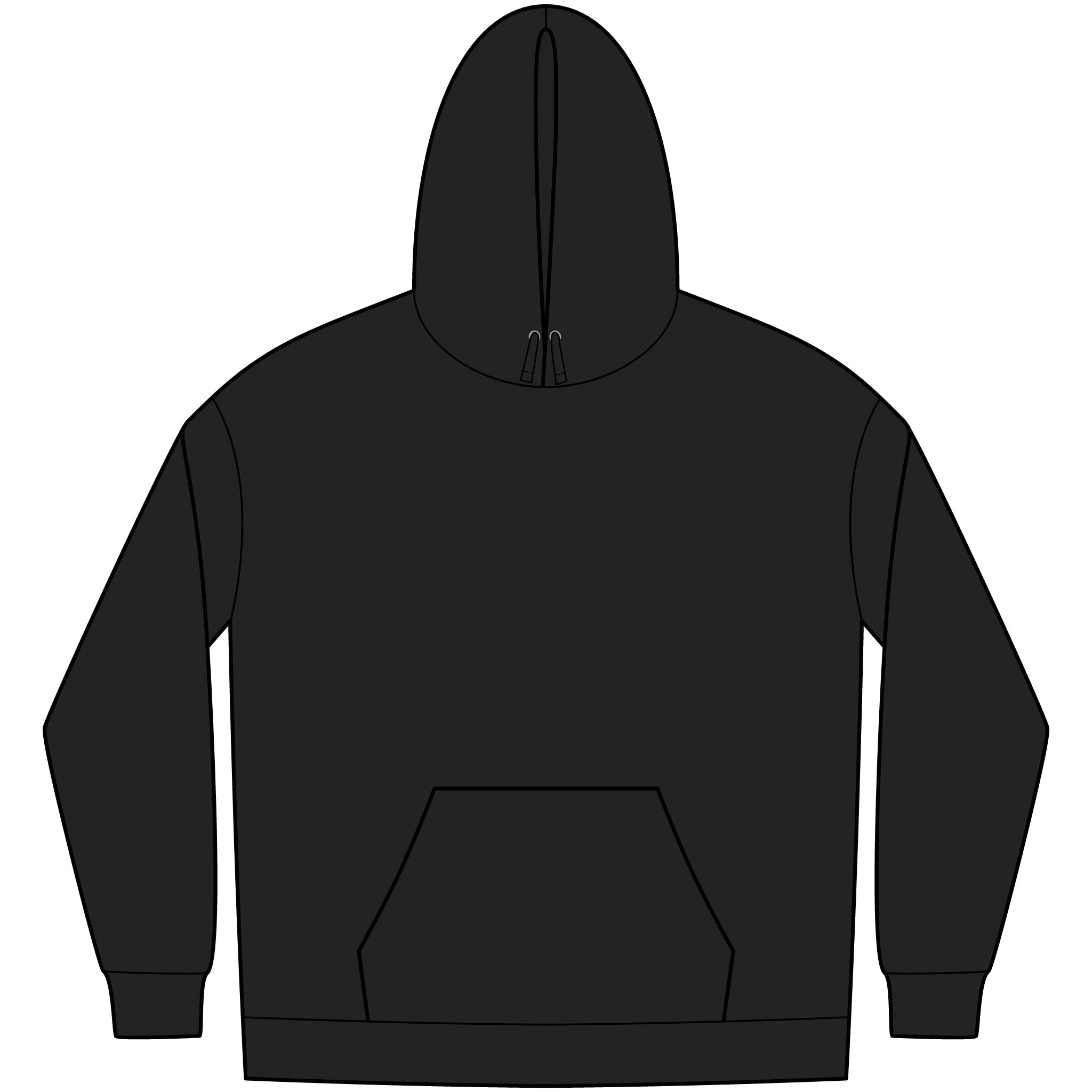 Fleece Hoodie — "FUCK FENTANYL" Awareness Back Print