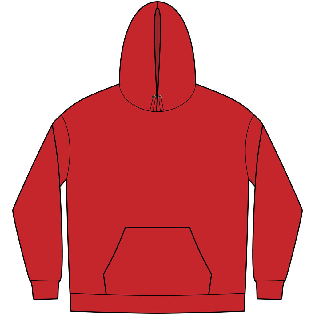 Fleece Hoodie — "FUCK FENTANYL" Awareness Back Print