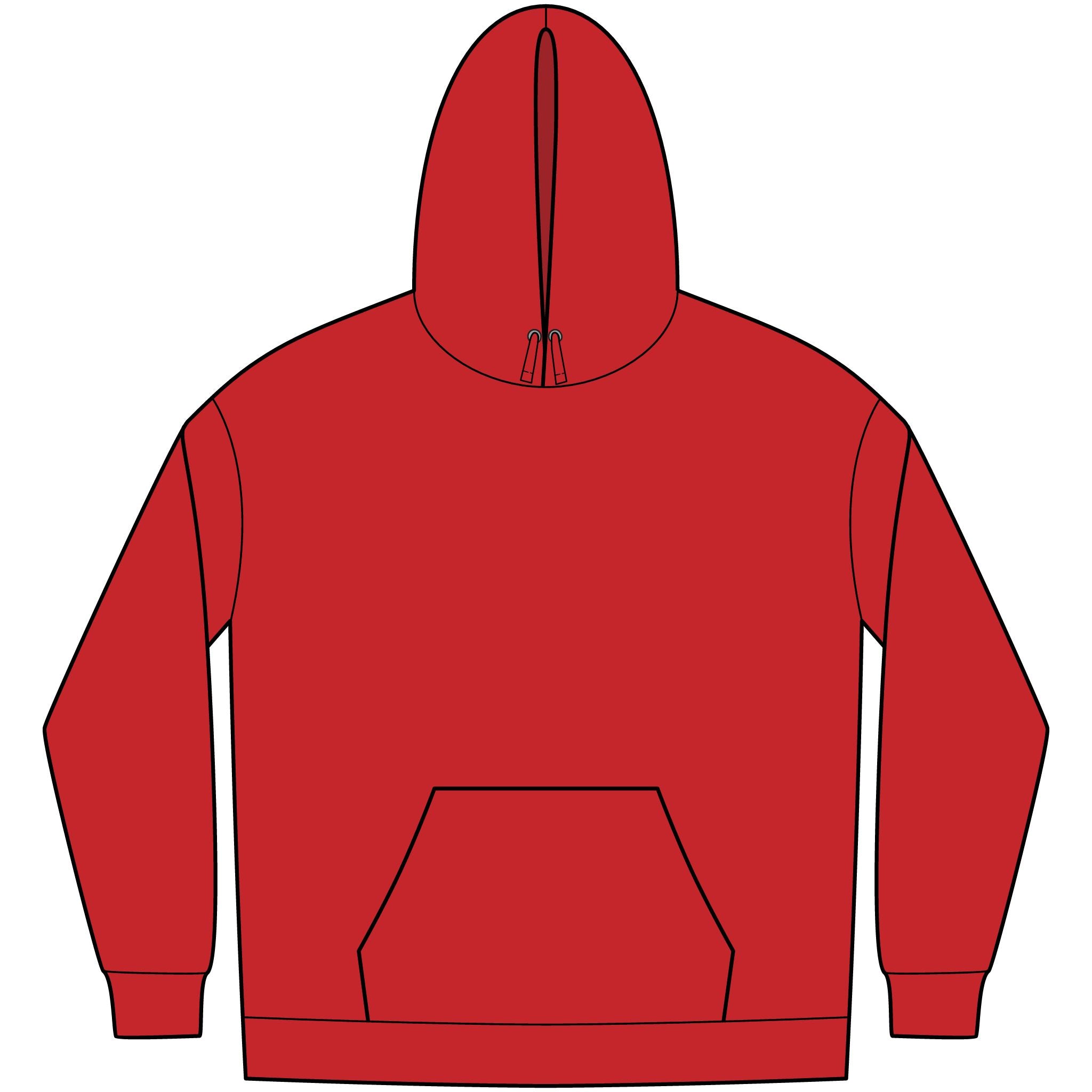 Fleece Hoodie — "FUCK FENTANYL" Awareness Back Print