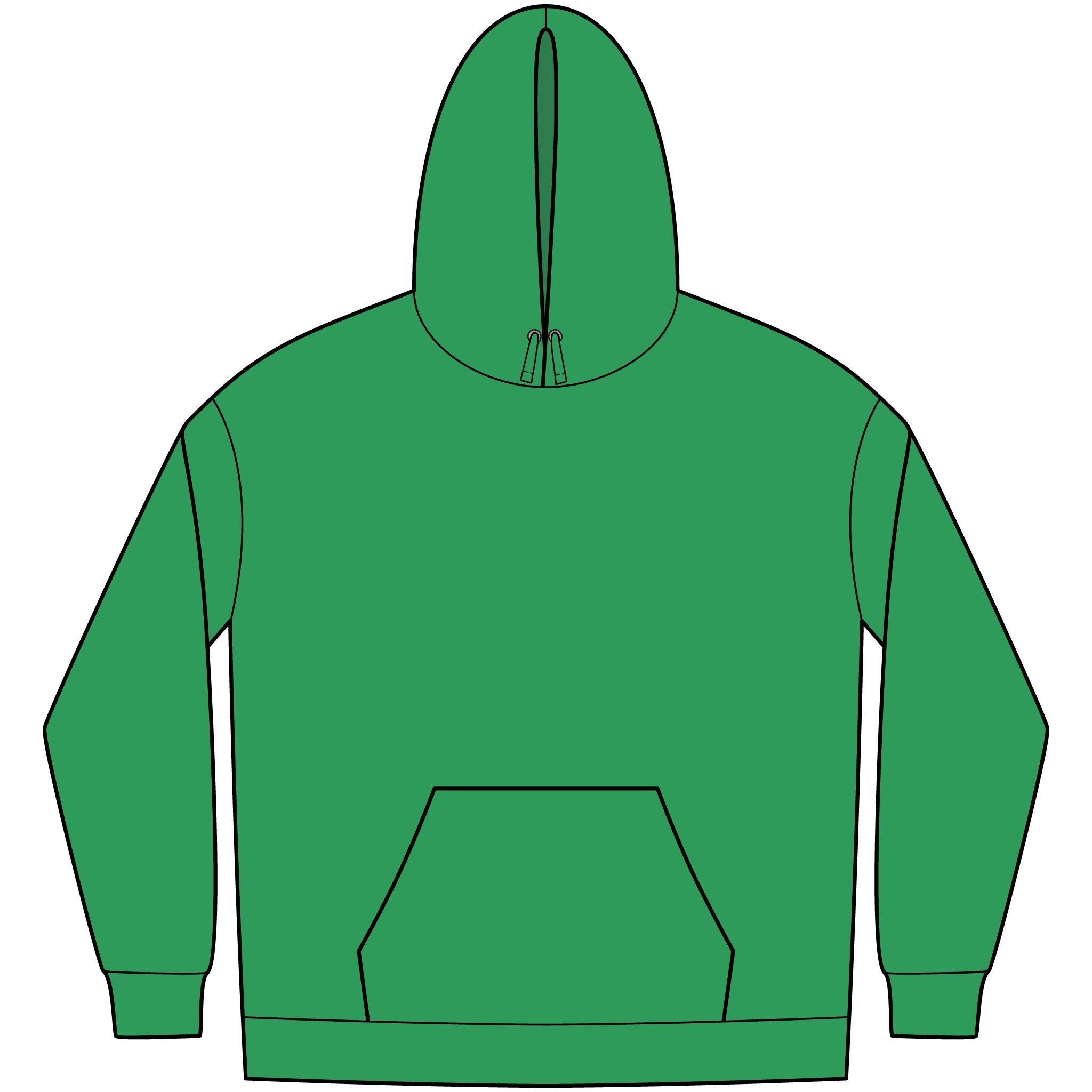 Fleece Hoodie — "FUCK FENTANYL" Awareness Back Print