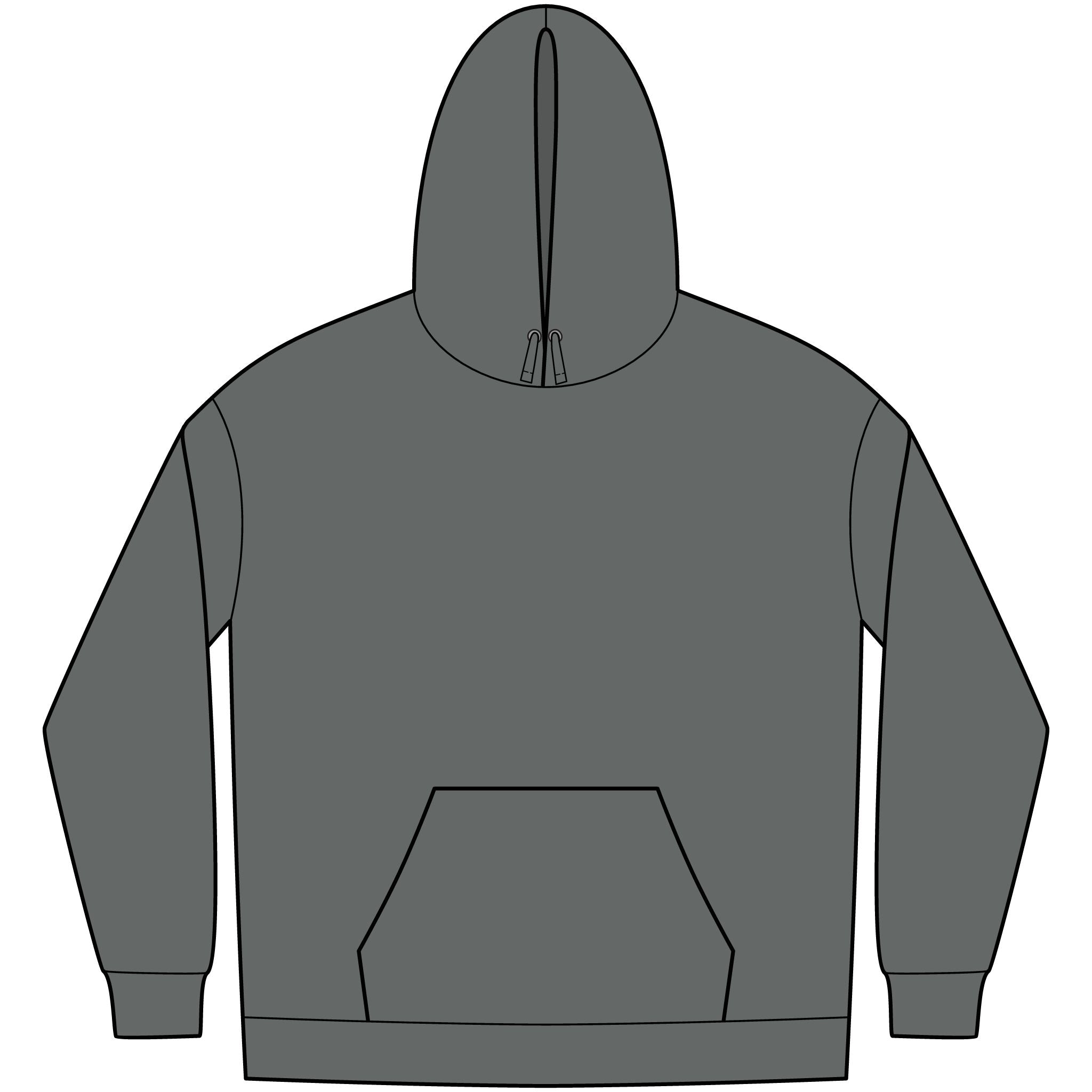 Fleece Hoodie — "FUCK FENTANYL" Awareness Back Print