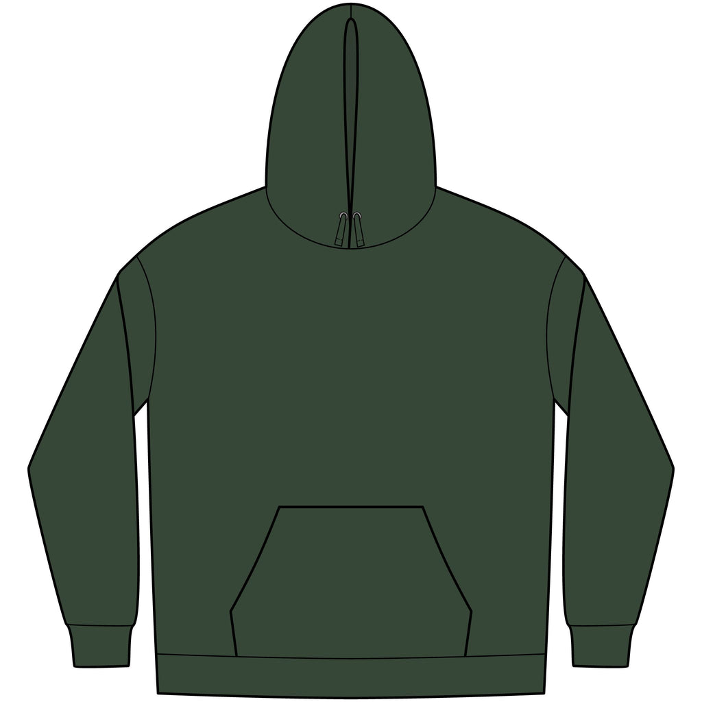 Fleece Hoodie — "FUCK FENTANYL" Awareness Back Print
