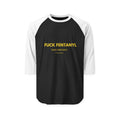 Raglan Shirt — F*ck Fentanyl Bold Awareness Tee